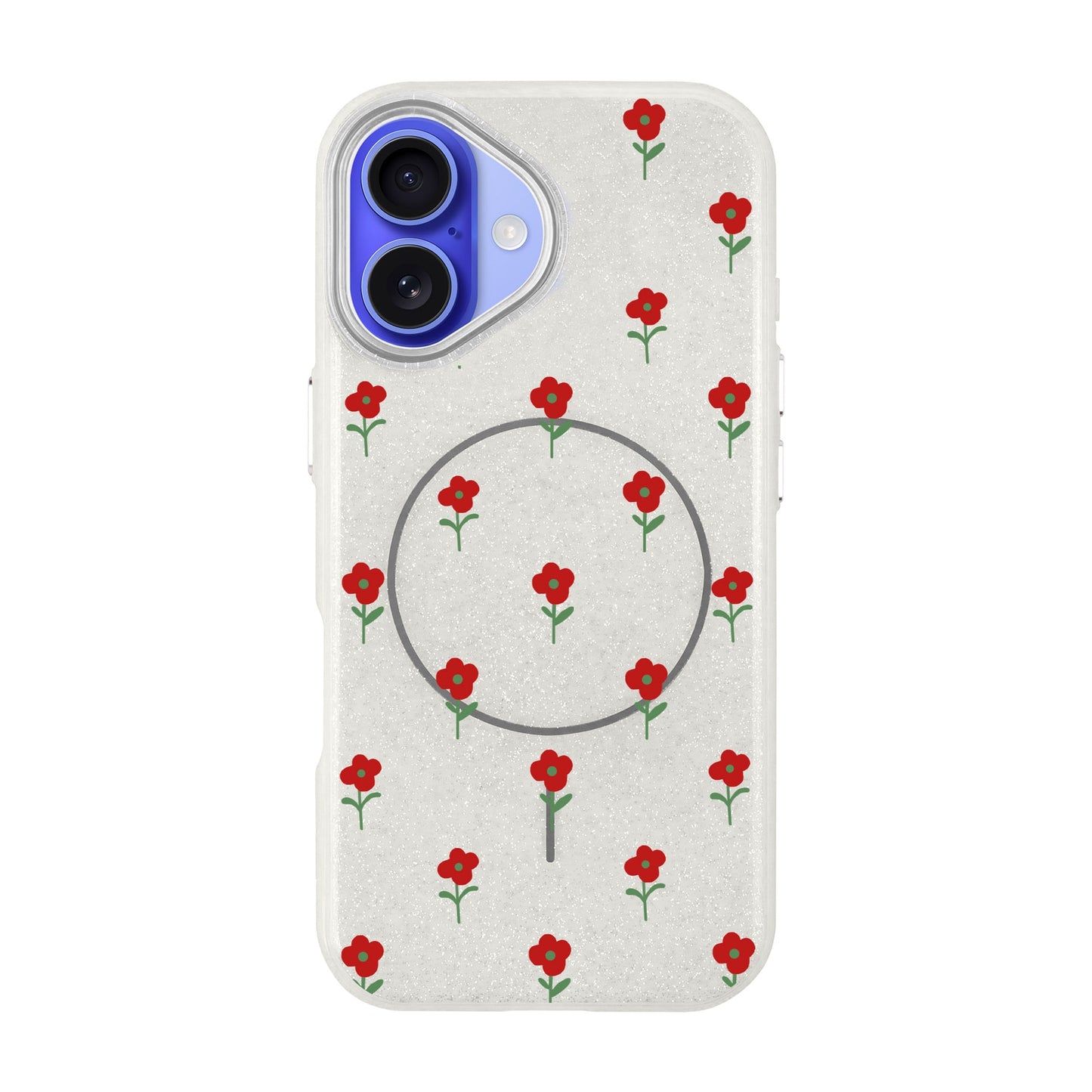 FLOWER POWER-iPhone 16 Plus Radiant Kılıf MagSafe Özellikli