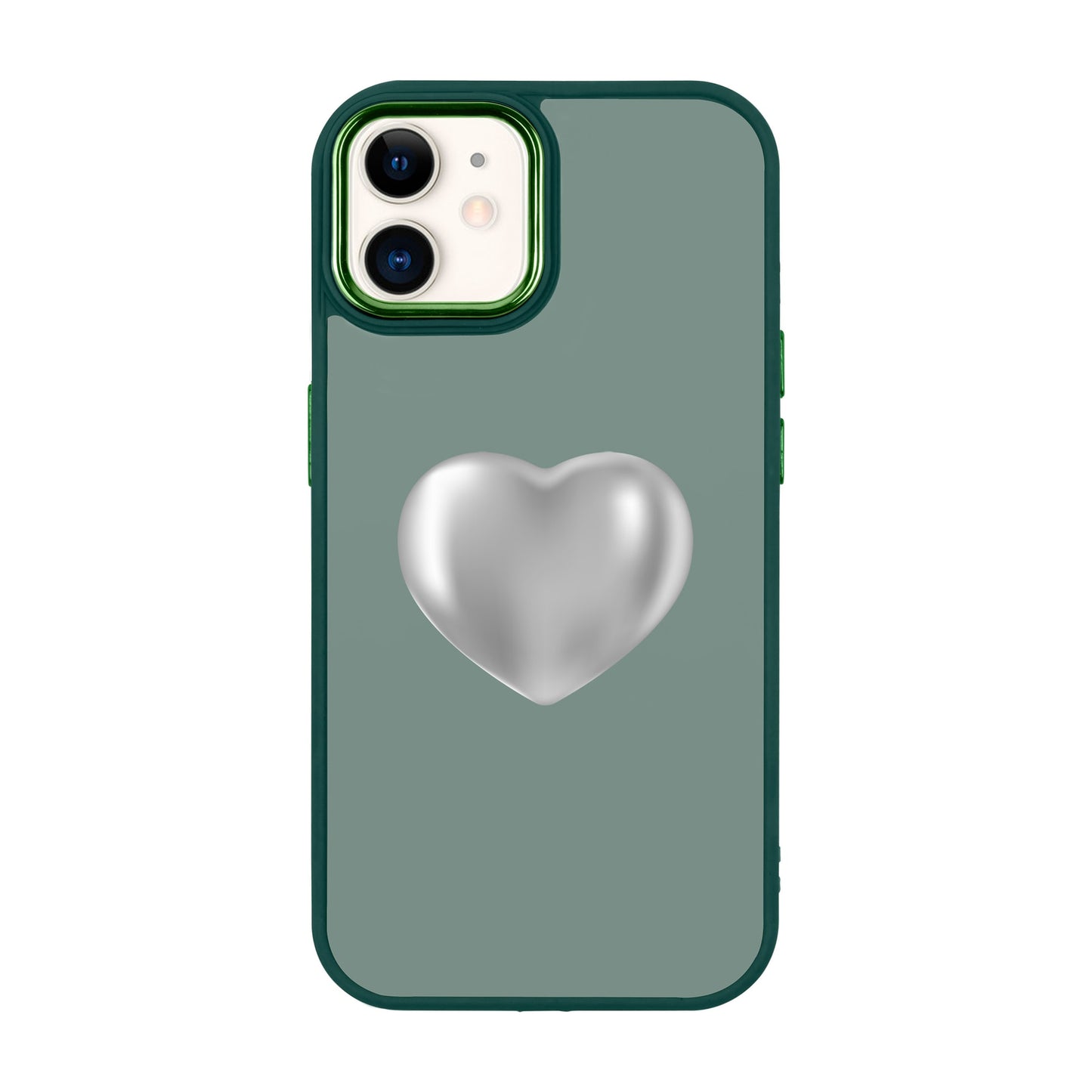 SILVER HEART-iPhone 11 Proof Kılıf