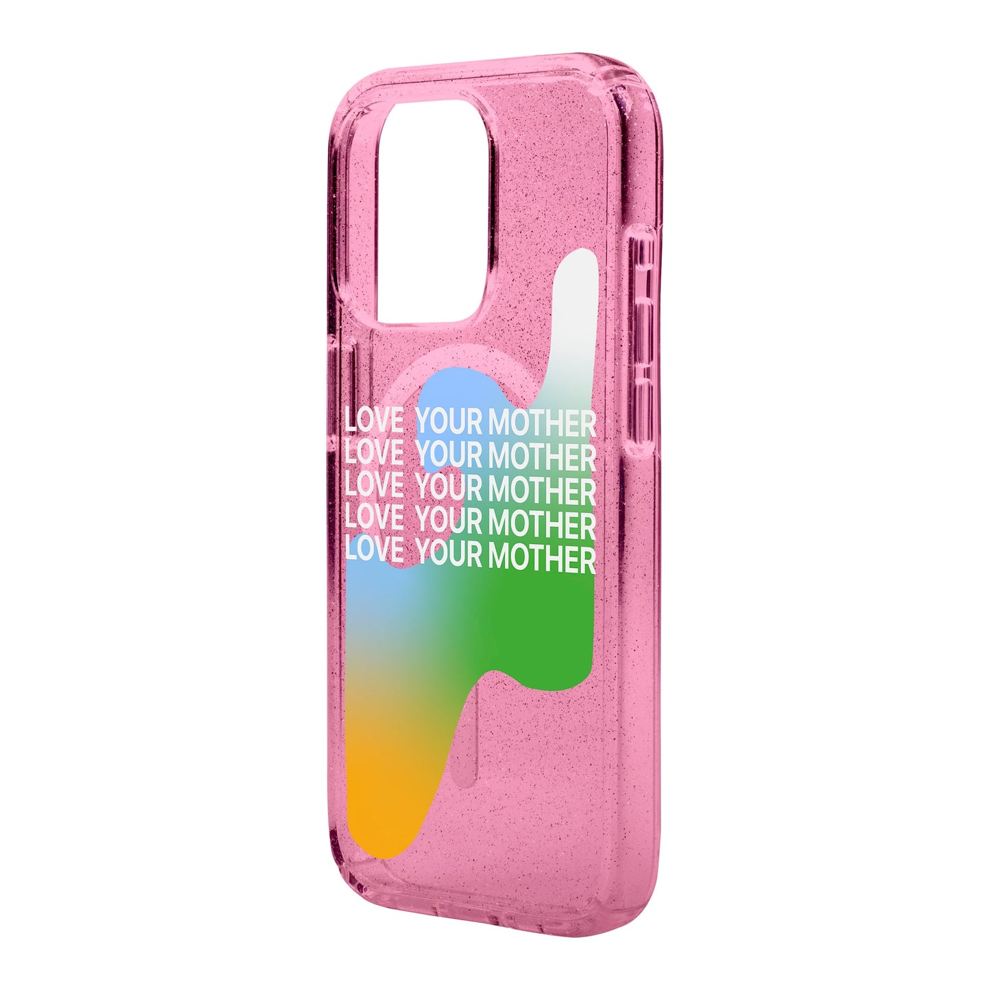 LOVE YOUR MOTHER-iPhone 15 Pro Max Shiny Kılıf MagSafe Özellikli