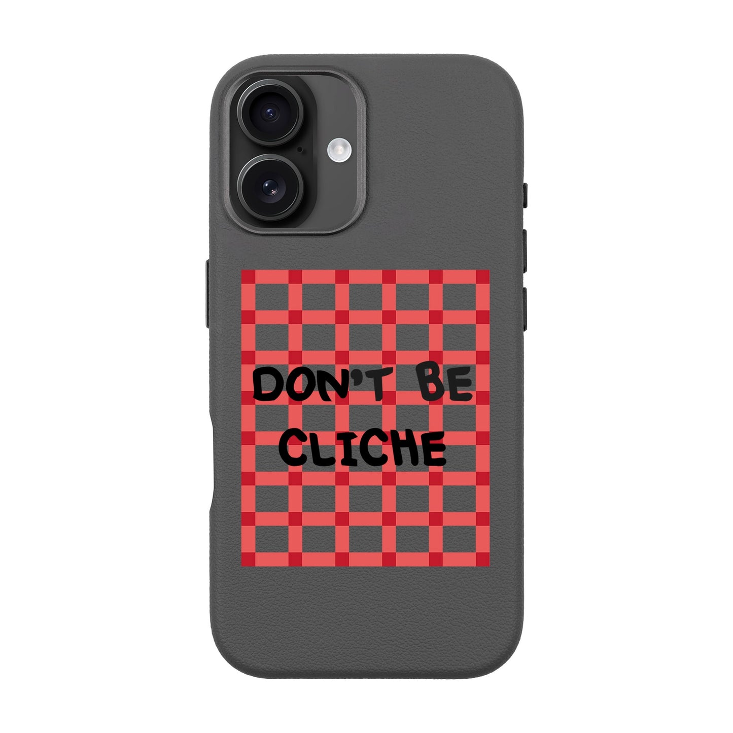 DON'T BE CLICHE-iPhone 16 Plus Leather Premium Kılıf MagSafe Özellikli