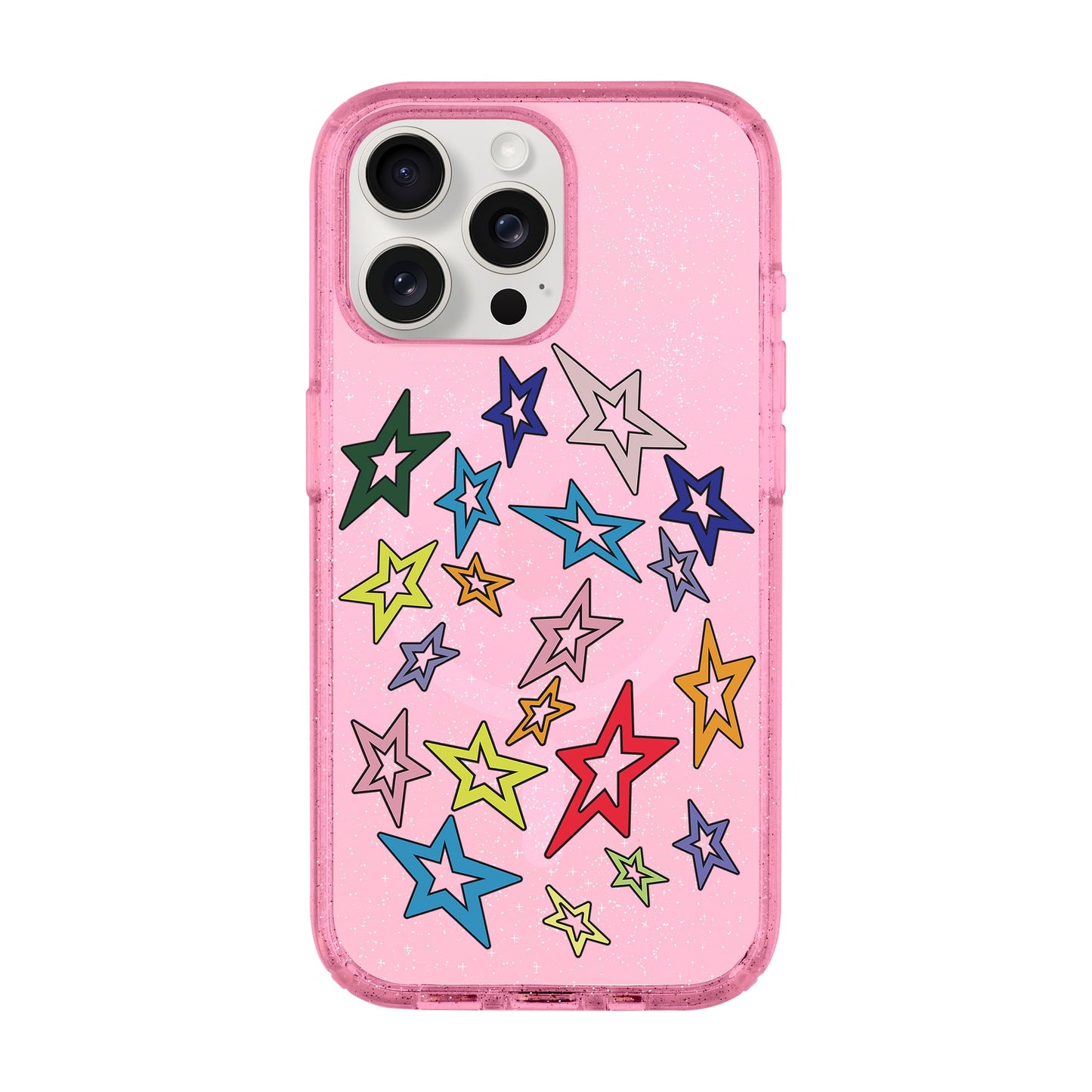 STAR-iPhone 15 Pro Max Shiny Kılıf MagSafe Özellikli