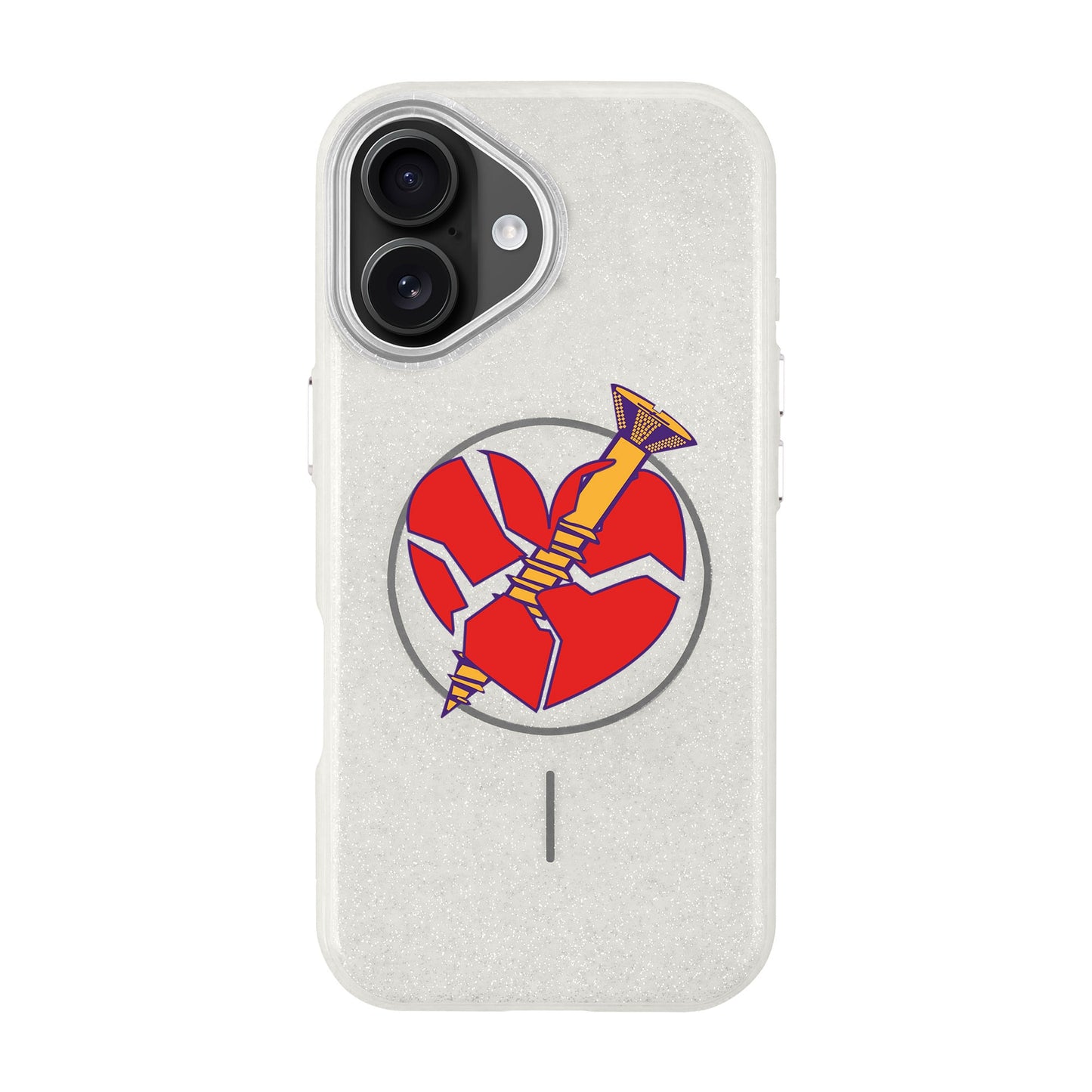 BROKEN HEART-iPhone 16 Radiant Kılıf MagSafe Özellikli