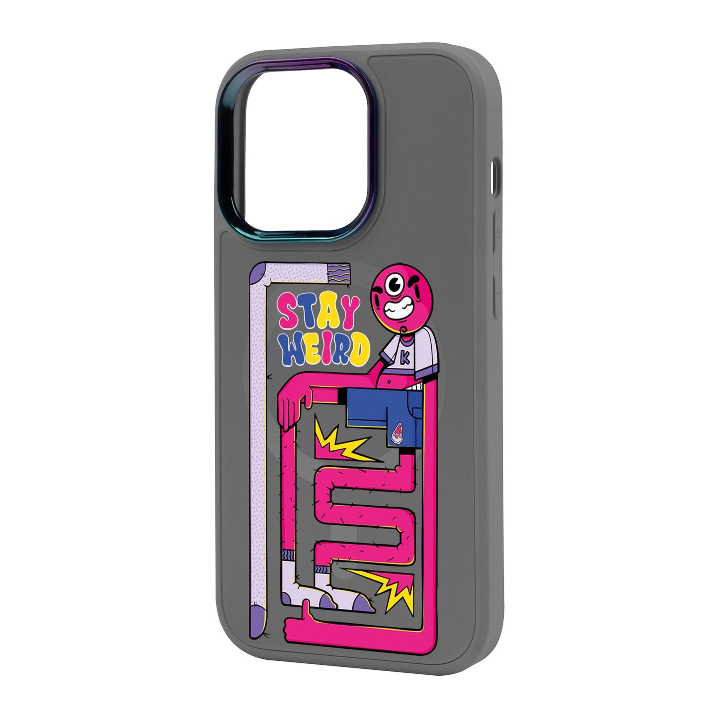 OG TOOTHY-iPhone 14 Pro Max Vigor Kılıf MagSafe Özellikli