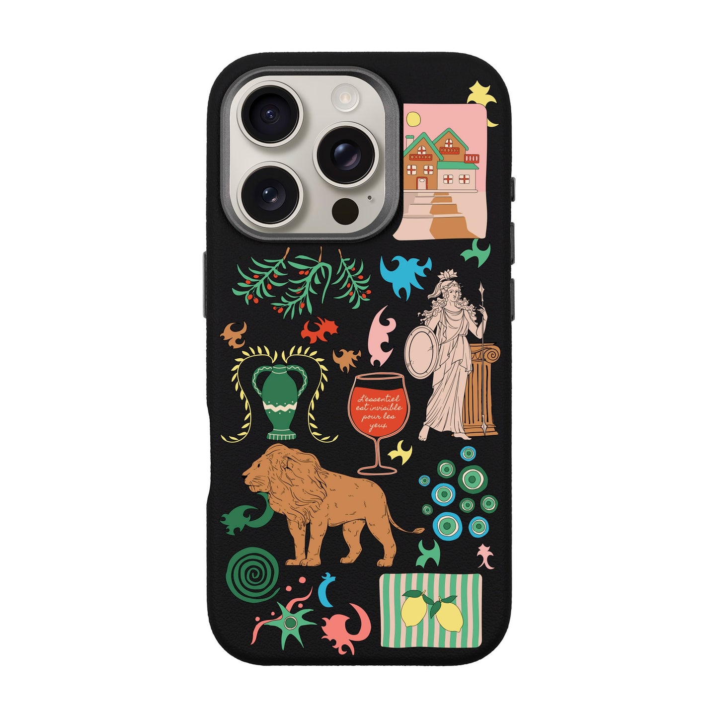IODES SOUL TRAVELLER-iPhone 16 Pro Leather Premium Kılıf MagSafe Özellikli