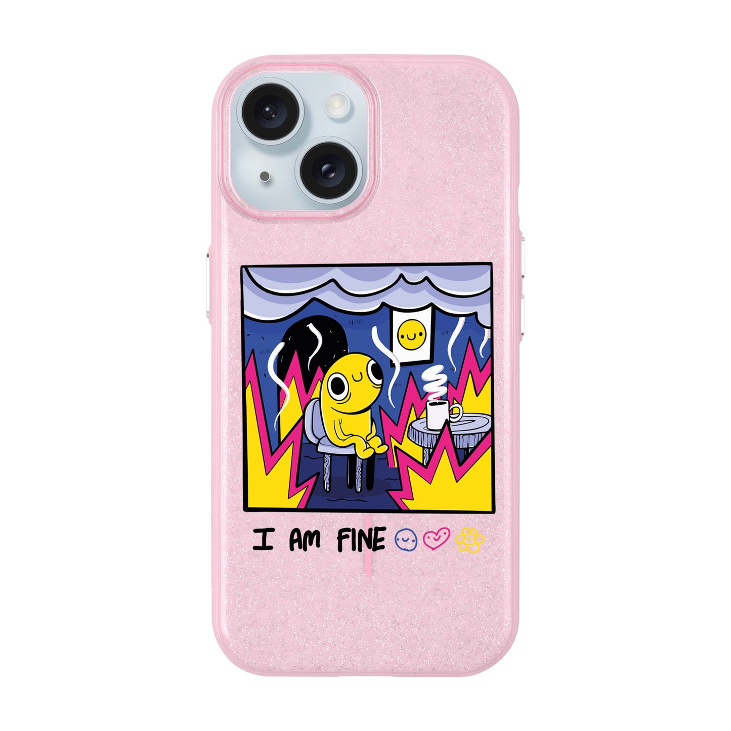 I AM FINE-iPhone 14 Radiant Kılıf MagSafe Özellikli