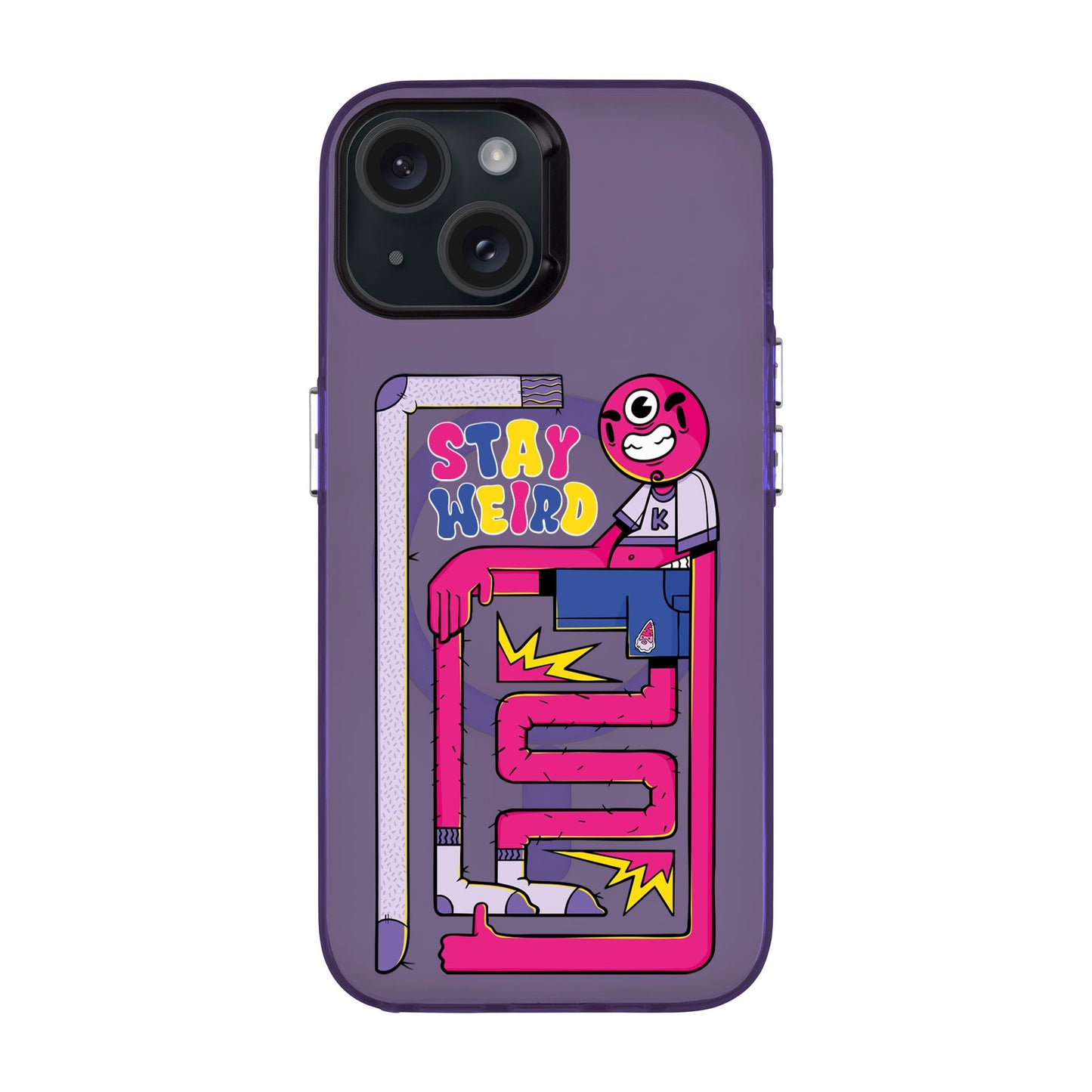 OG TOOTHY-iPhone 15 Hold Kılıf MagSafe Özellikli