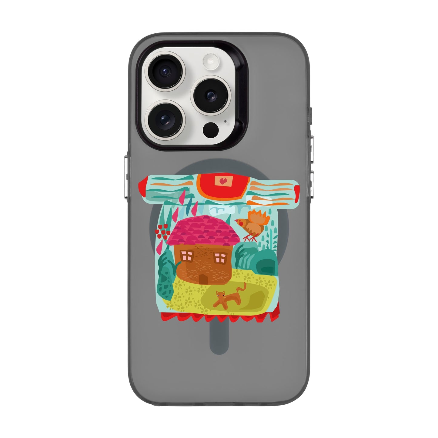 SİHİRLİ KAZAK-iPhone 15 Pro Hold Kılıf MagSafe Özellikli