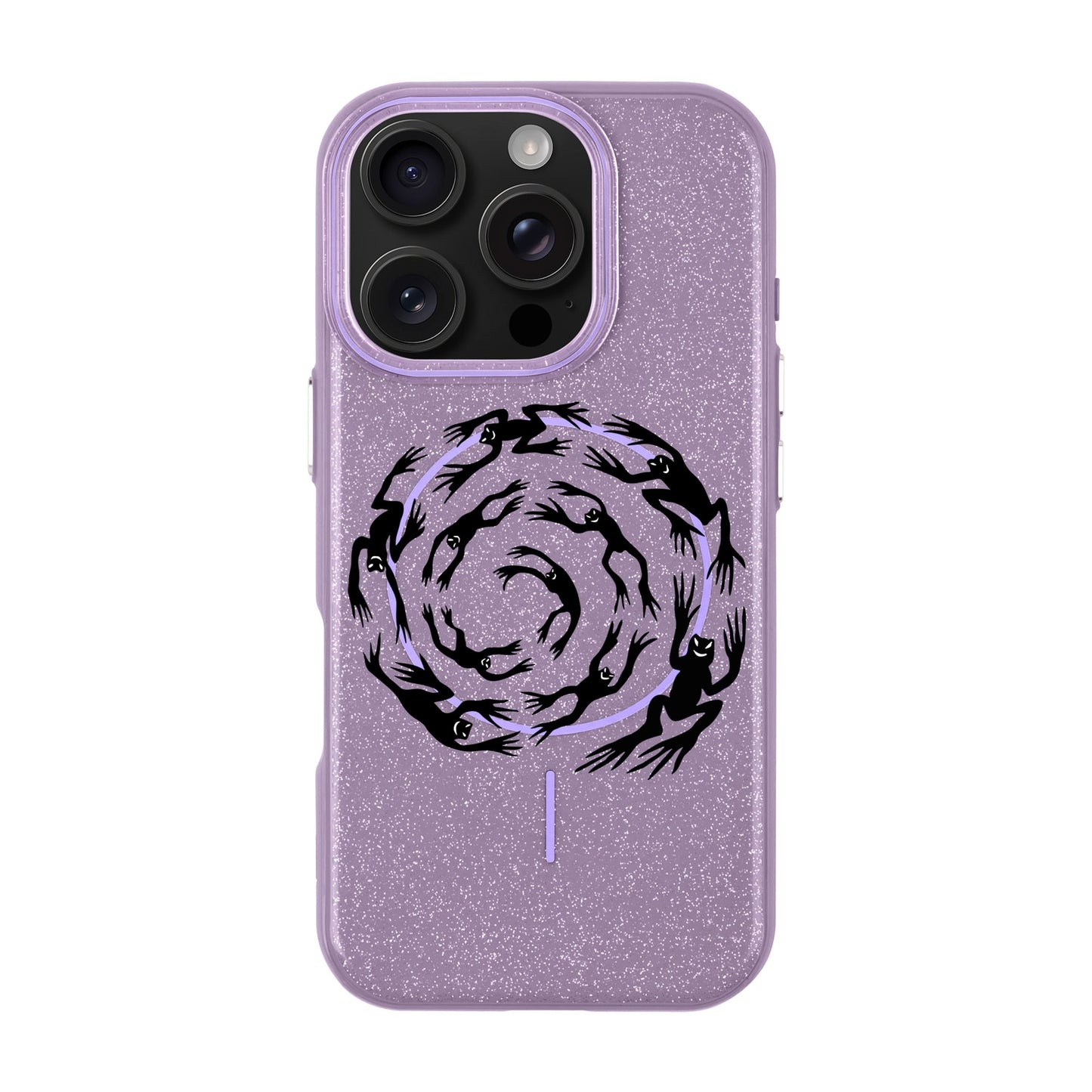SWIRLING FROGS-iPhone 16 Pro Radiant Kılıf MagSafe Özellikli