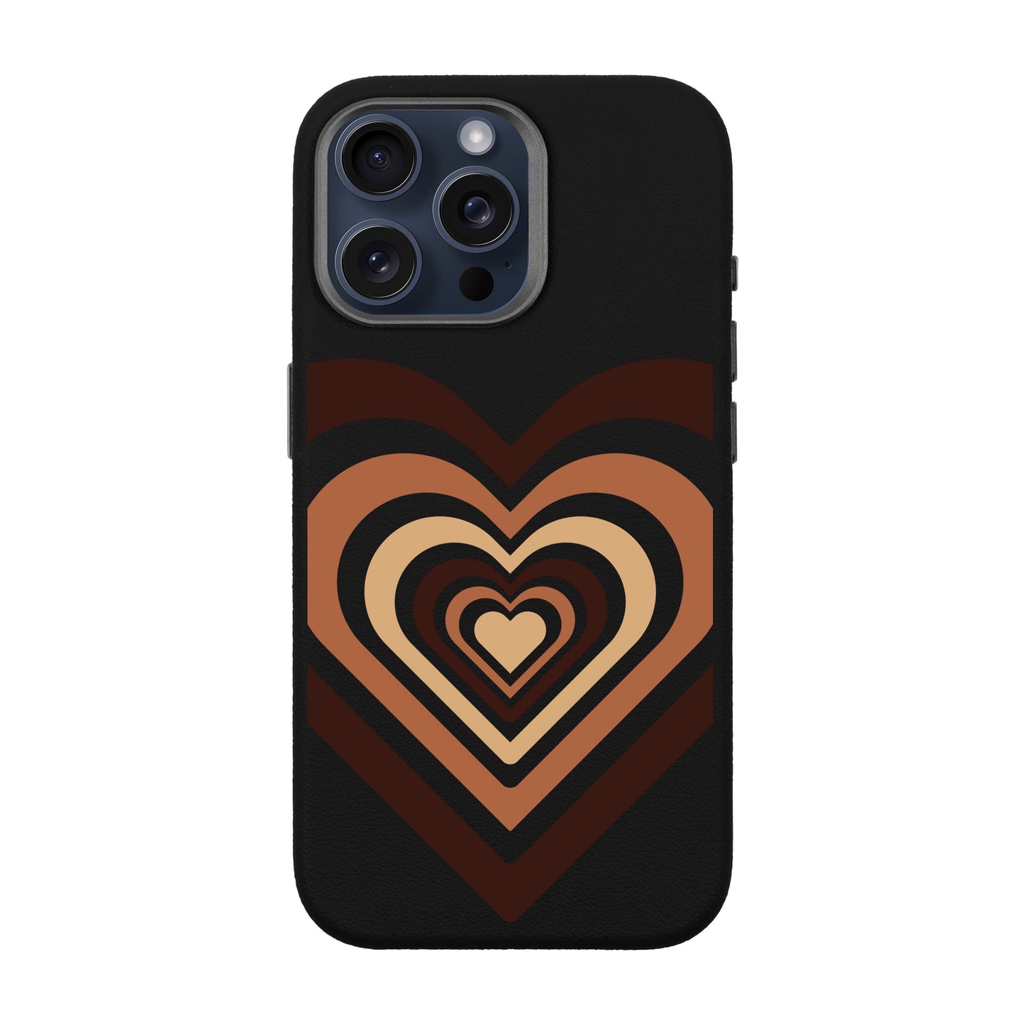 HEART-iPhone 15 Pro Max Leather Premium Kılıf MagSafe Özellikli