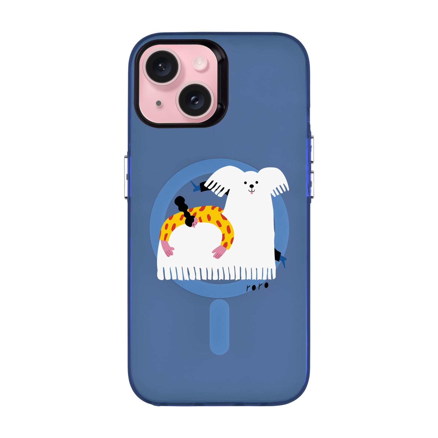 FANCY DOG-iPhone 15 Hold Kılıf MagSafe Özellikli