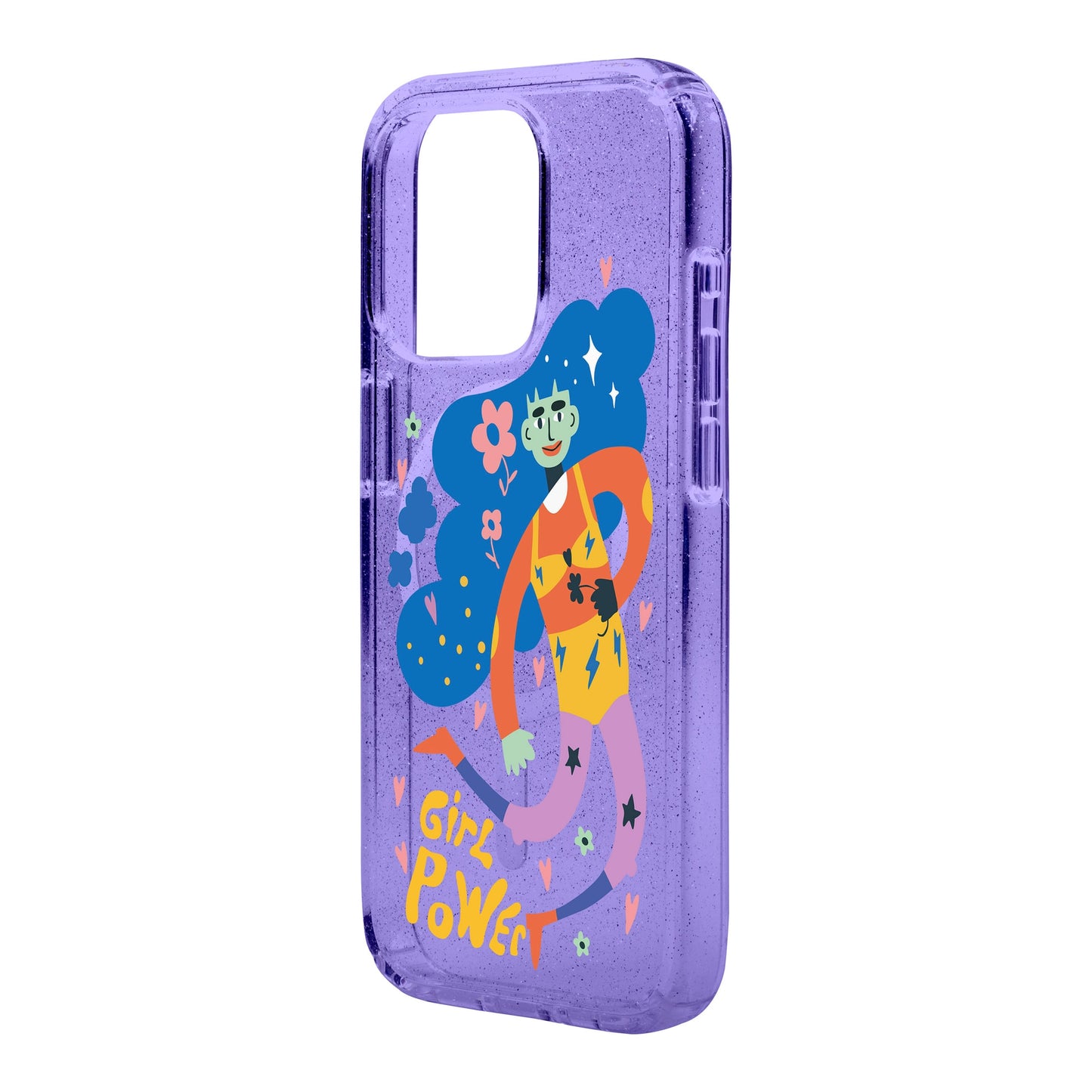 GIRL POWER-iPhone 15 Pro Max Shiny Kılıf MagSafe Özellikli