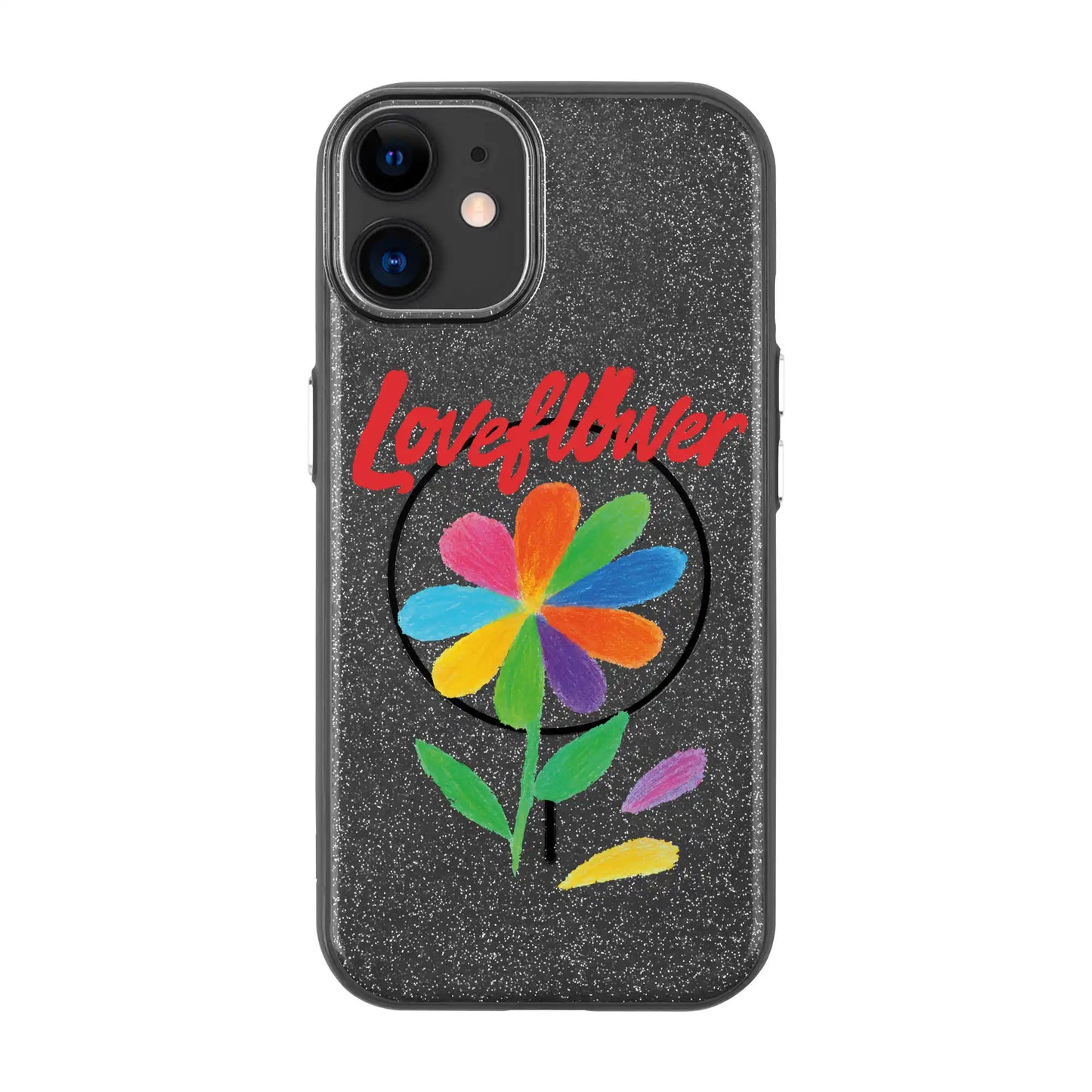 LOVE FLOWER-iPhone 11 Radiant Kılıf MagSafe Özellikli