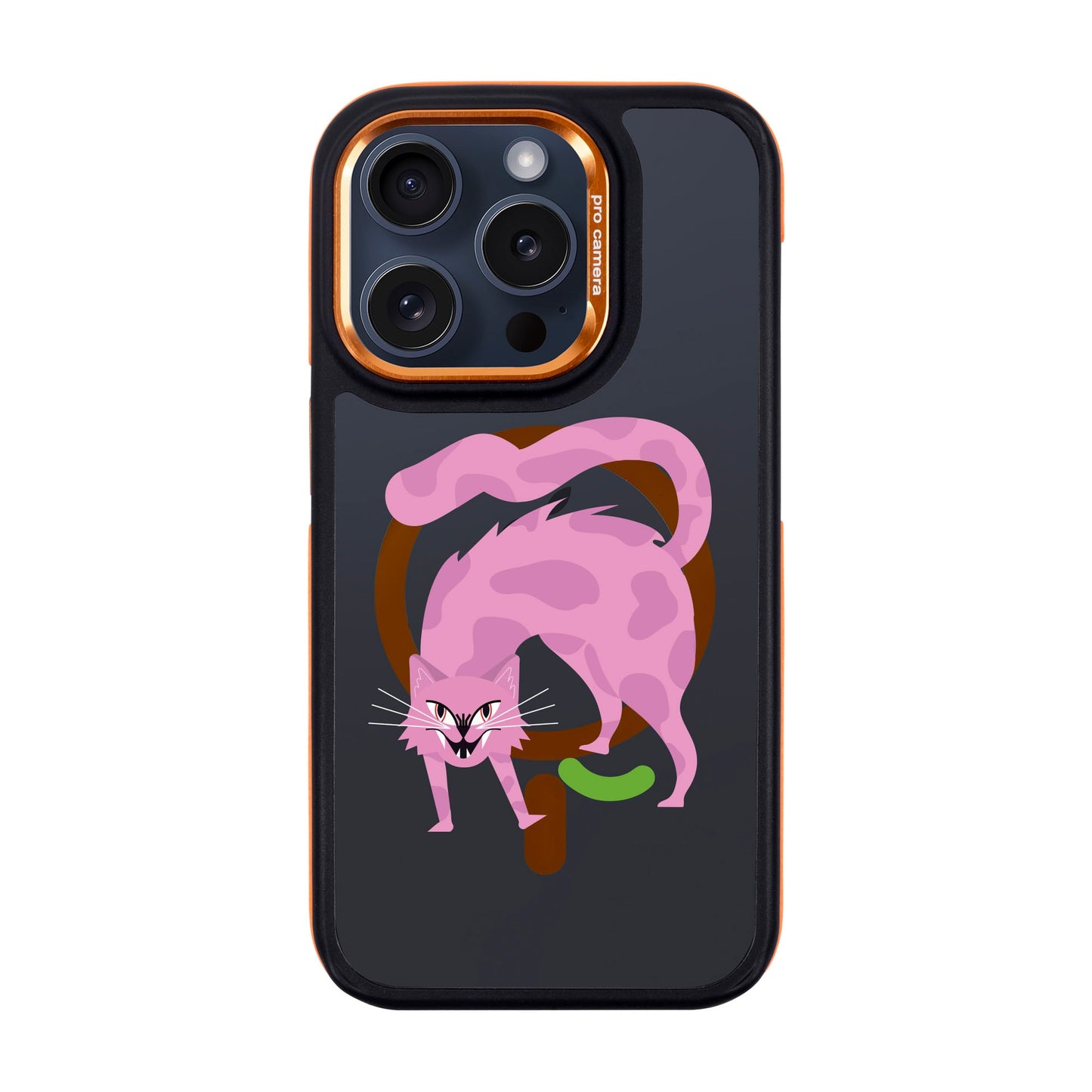GRUMBLEPAWS-iPhone 15 Pro Dark Kılıf MagSafe Özellikli