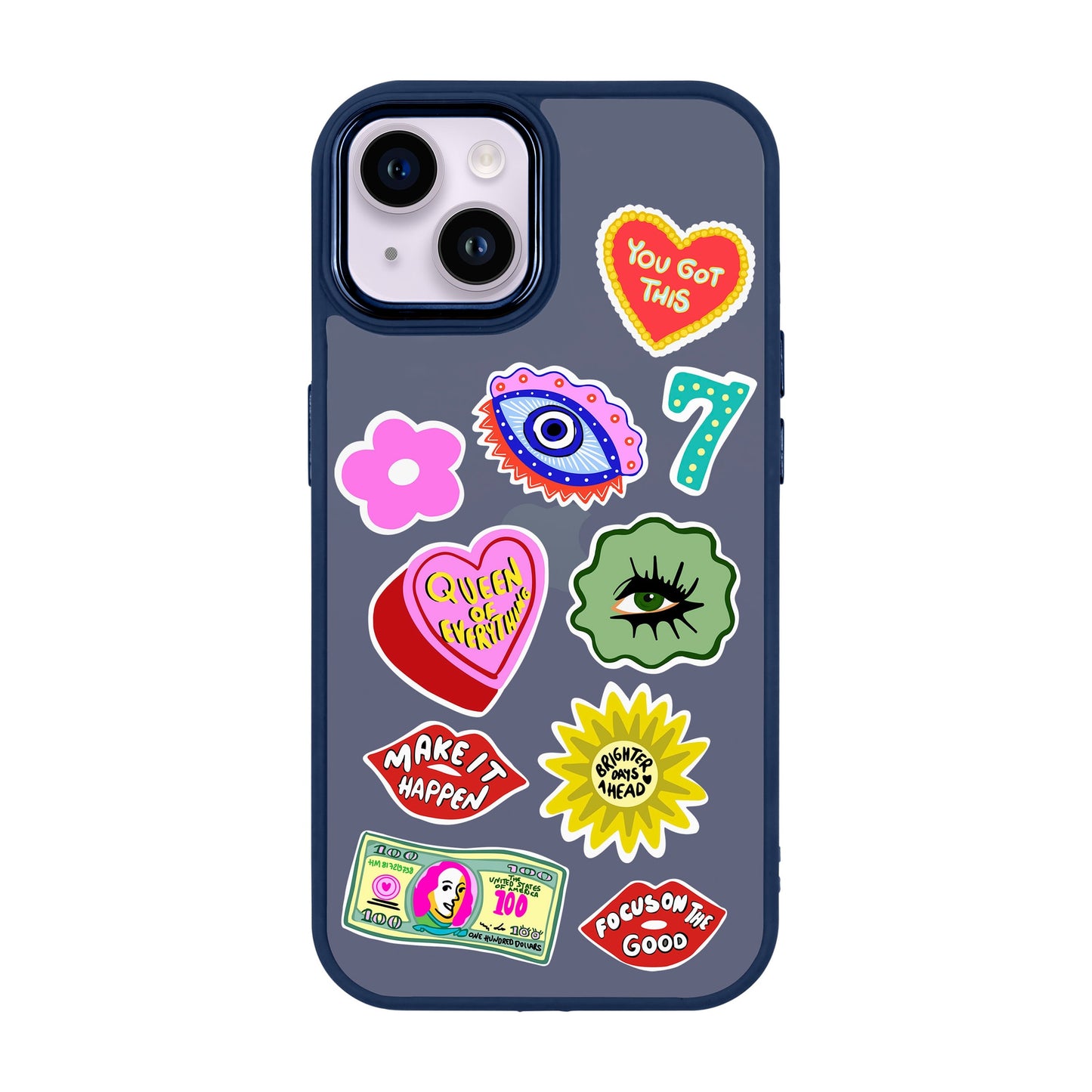 HM STICKERS-iPhone 14 Plus Proof Kılıf