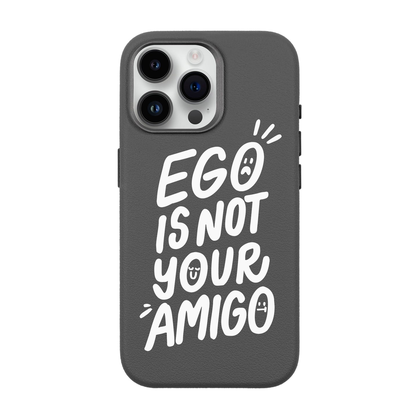 EGO-iPhone 14 Pro Max Leather Premium Kılıf MagSafe Özellikli