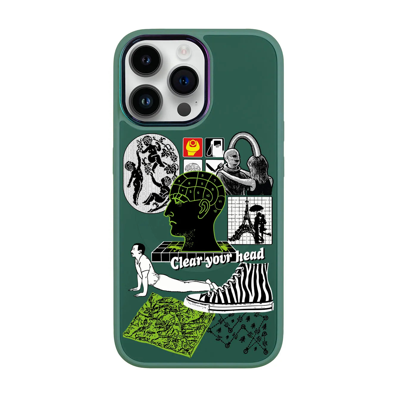 CLEAR YOUR HEAD-iPhone 12 Pro Max Vigor Kılıf MagSafe Özellikli