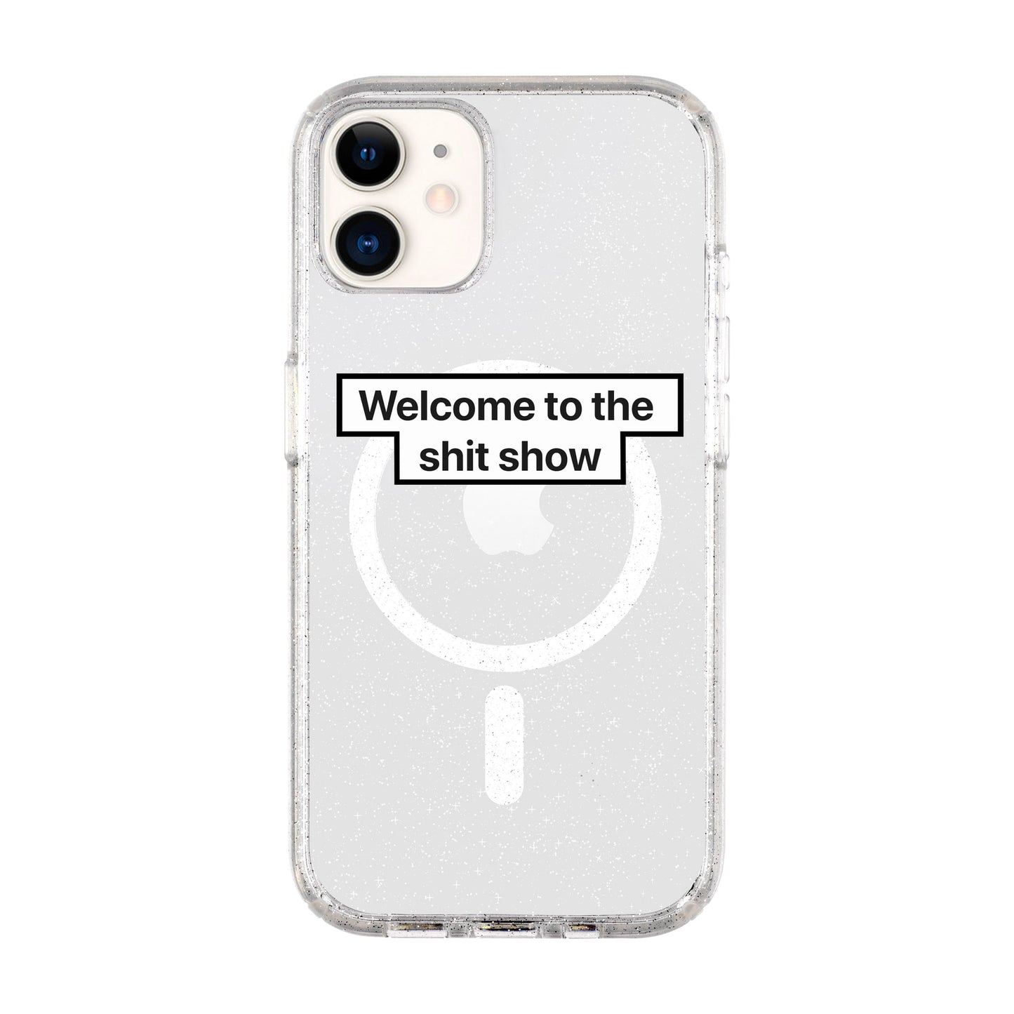 WELCOME-iPhone 11 Shiny Kılıf MagSafe Özellikli