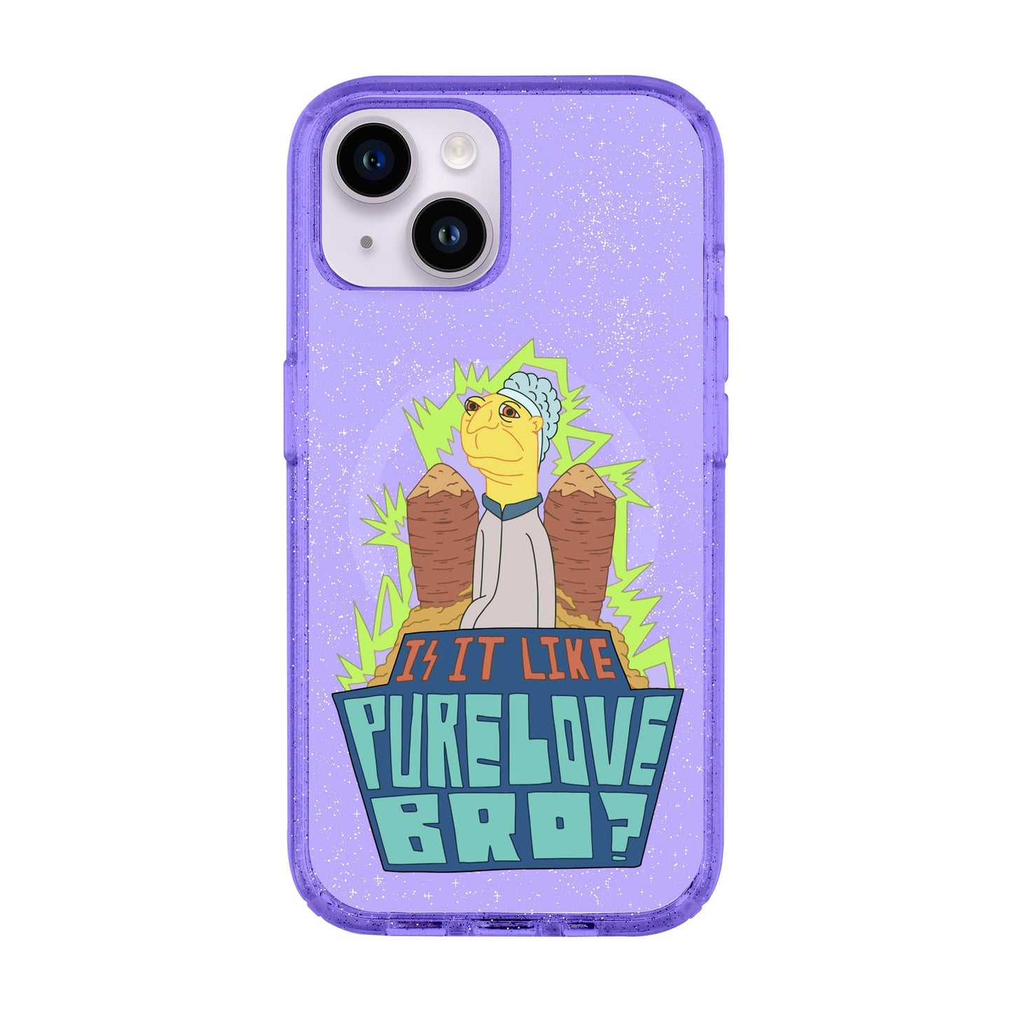 PURE LOVE-iPhone 14 Shiny Kılıf MagSafe Özellikli