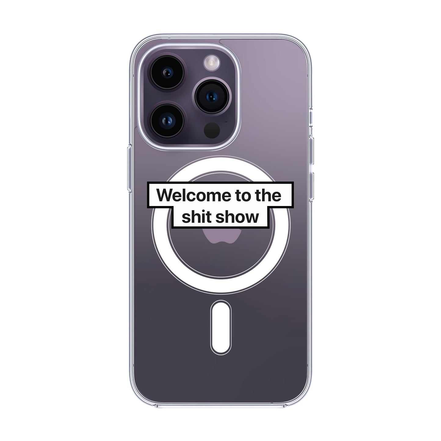 WELCOME-iPhone 14 Pro Solid Kılıf MagSafe Özellikli