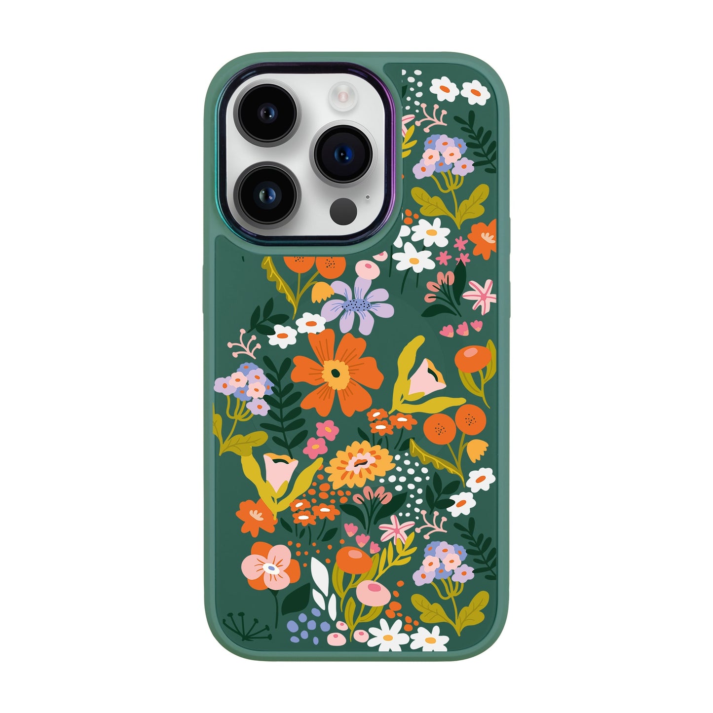 FLOWER-iPhone 13 Pro Vigor Kılıf MagSafe Özellikli