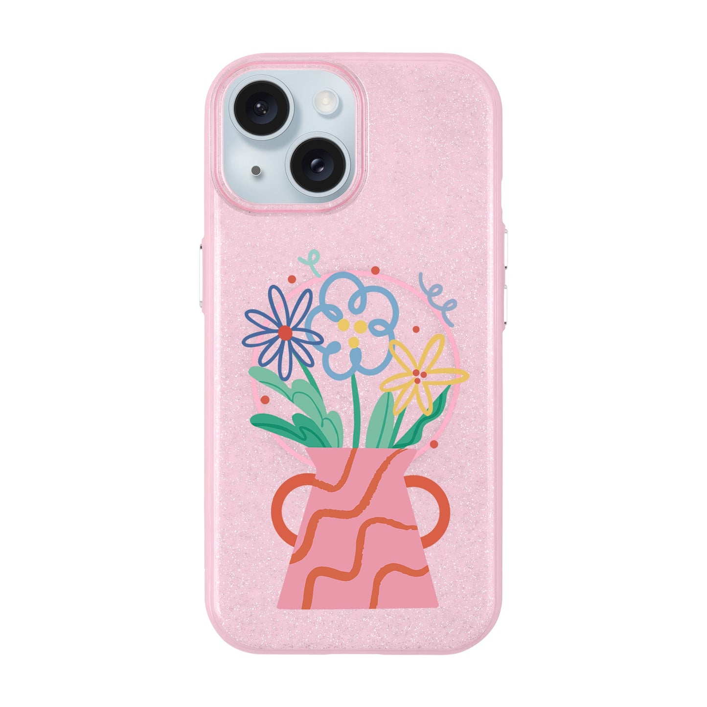PINK VASE-iPhone 14 Radiant Kılıf MagSafe Özellikli