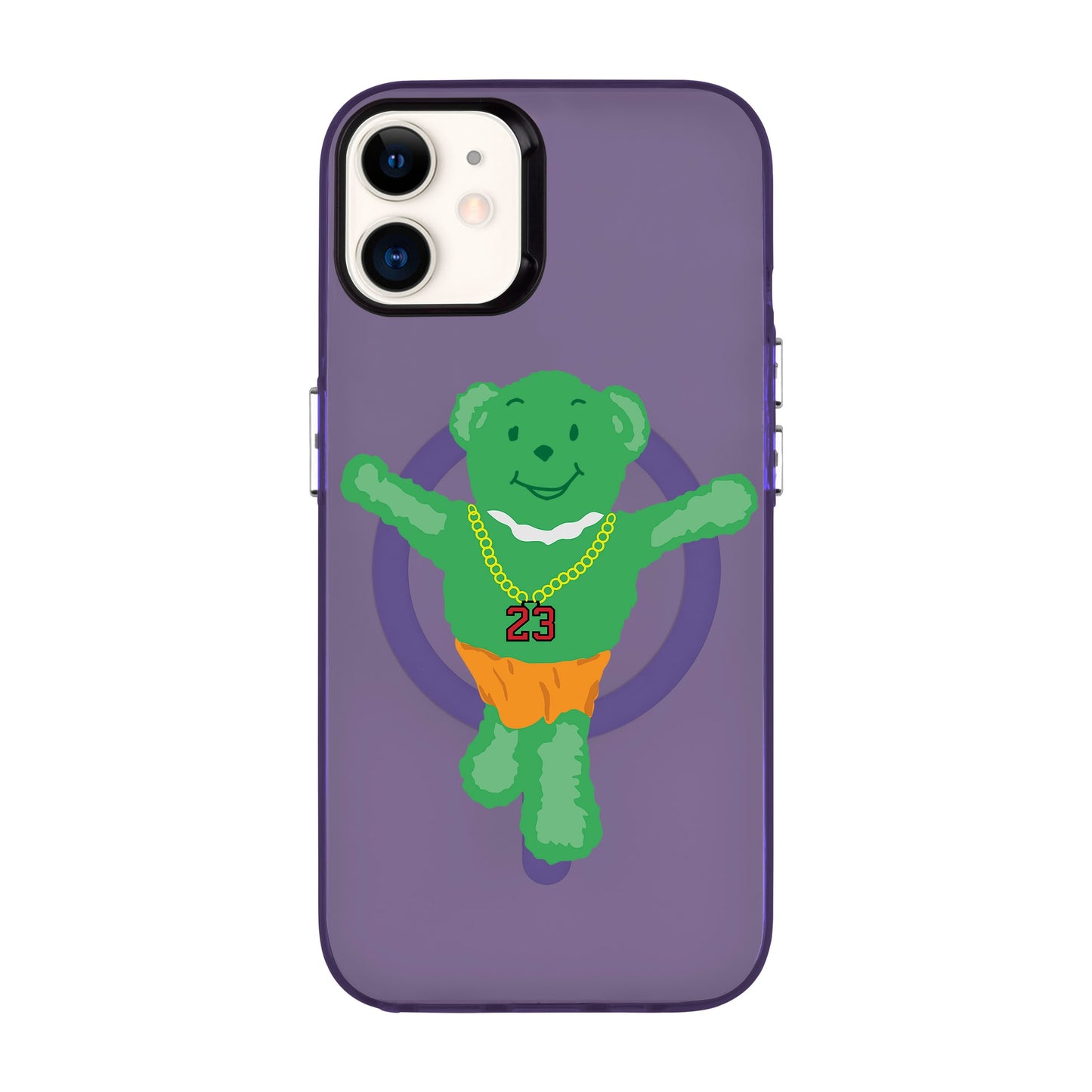 GREEN BEAR-iPhone 11 Hold Kılıf MagSafe Özellikli