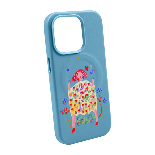 ÜÇ TOP-Leather Kılıf MagSafe Özellikli - iPhone 14 Pro