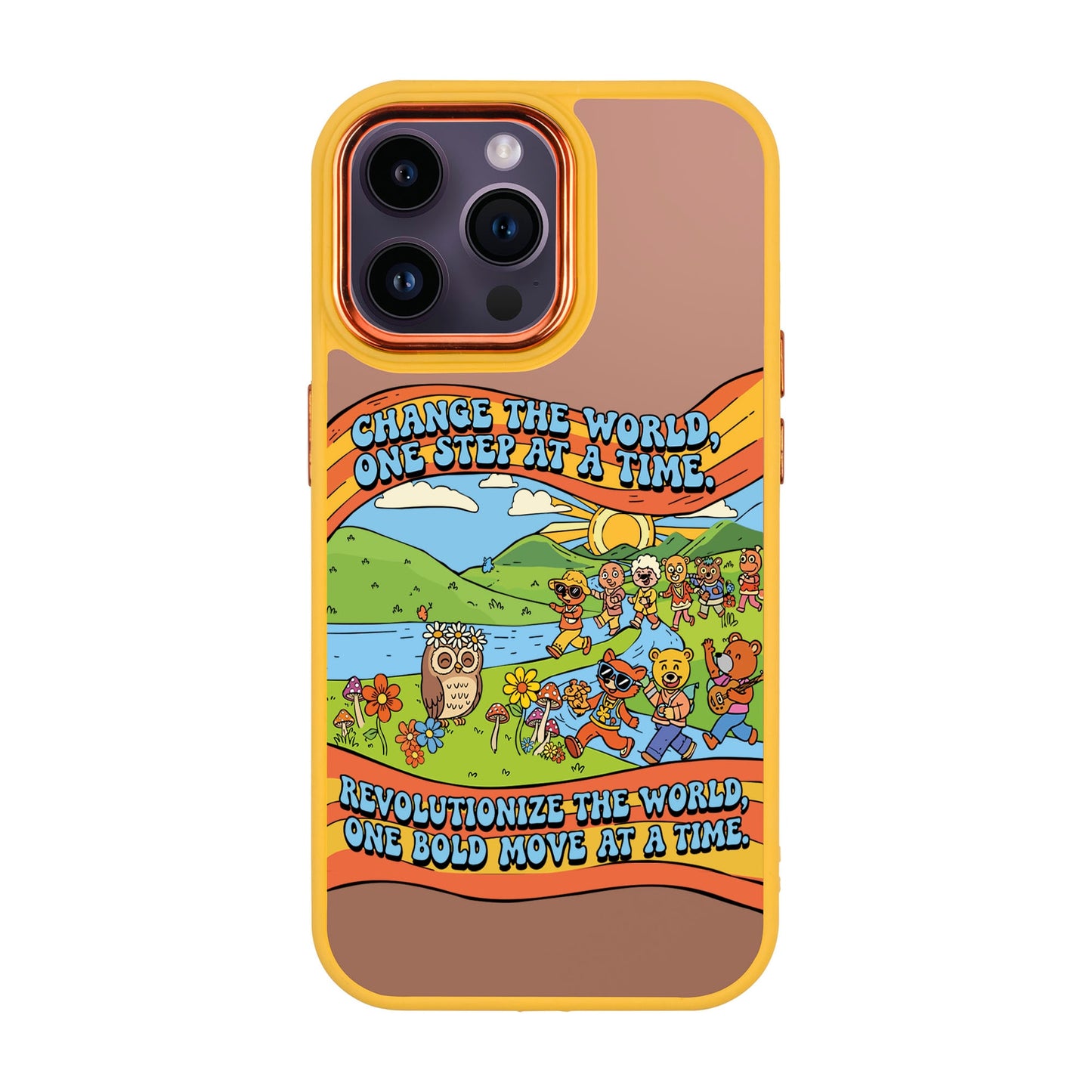 CHANGE THE WORLD-iPhone 14 Pro Max Proof Kılıf