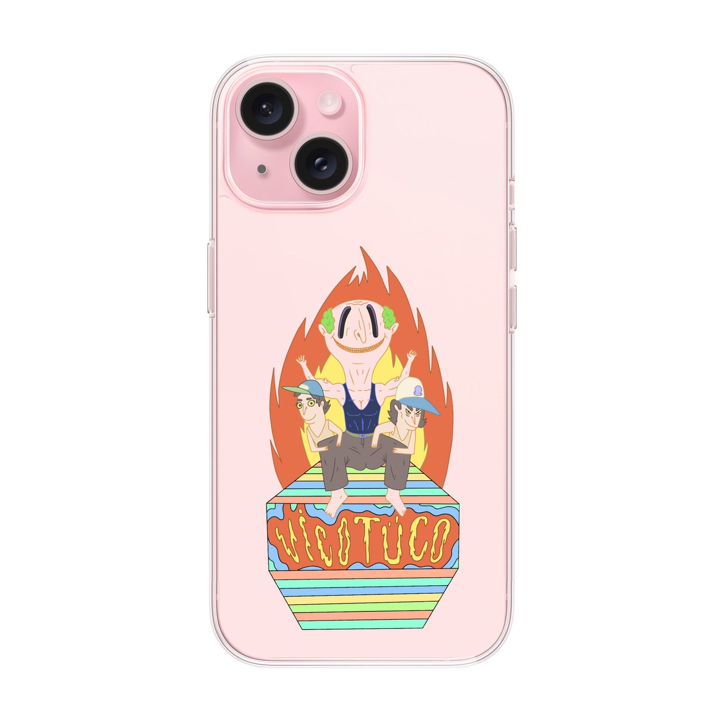 VİCOTÜCO ADAM-iPhone 15 Solid Kılıf