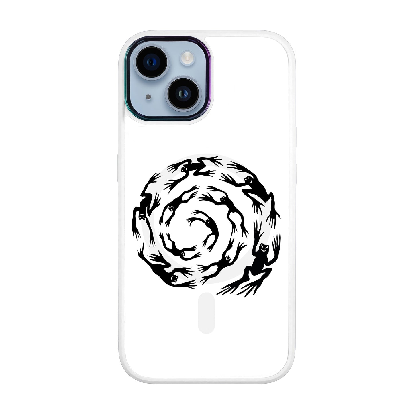 SWIRLING FROGS-iPhone 12 Vigor Kılıf MagSafe Özellikli