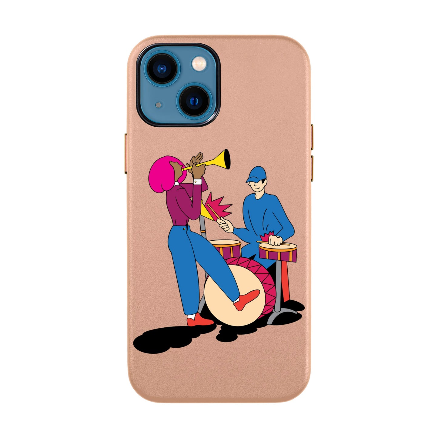 JAM-iPhone 14 Leather Kılıf
