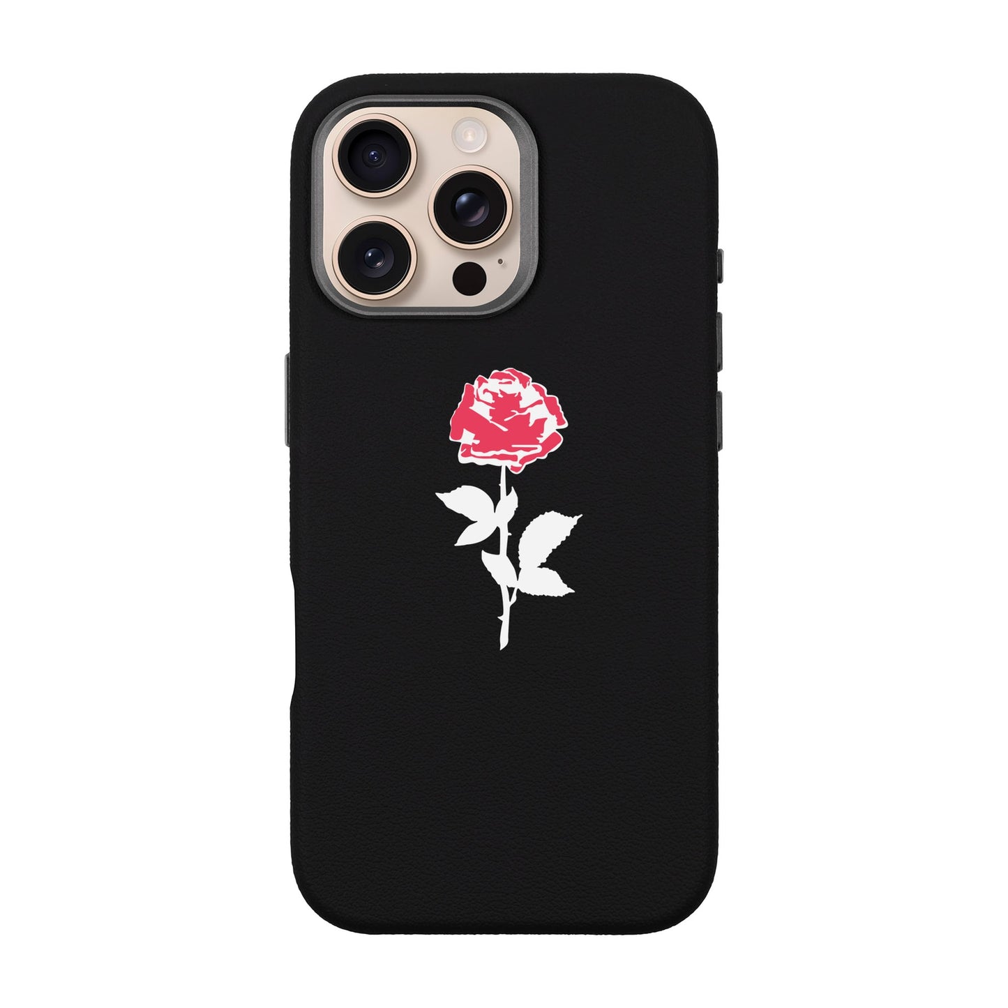 NATUREL ROSE-iPhone 16 Pro Max Leather Premium Kılıf MagSafe Özellikli