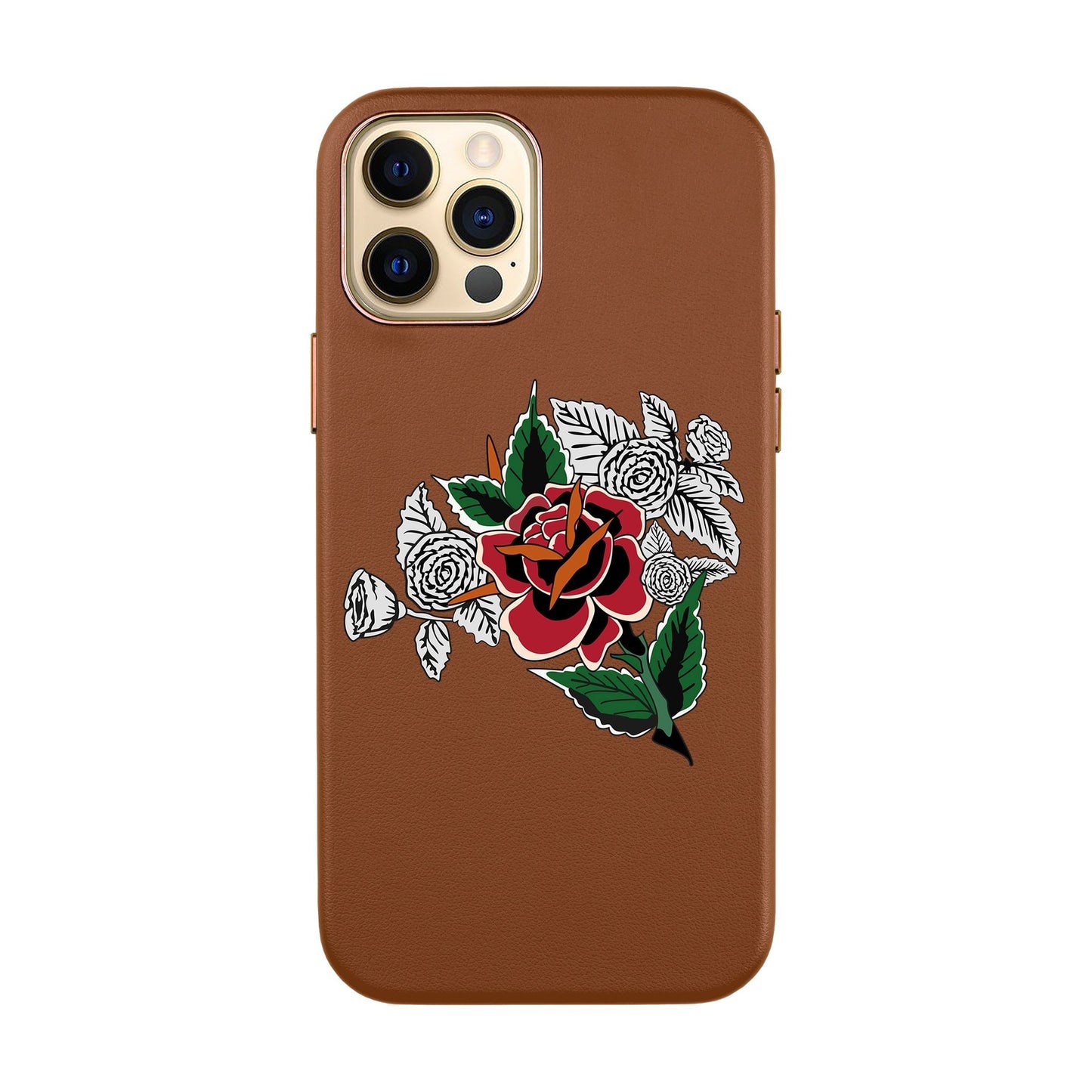 DRY ROSE-iPhone XR Leather Kılıf