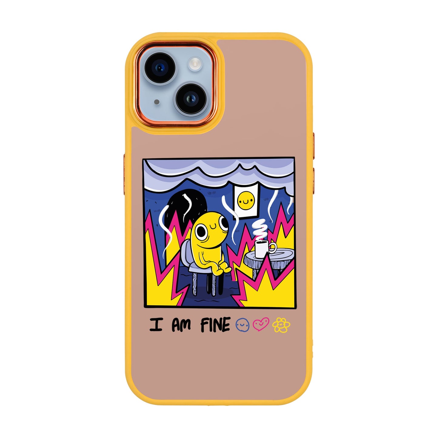 I AM FINE-iPhone 14 Plus Proof Kılıf