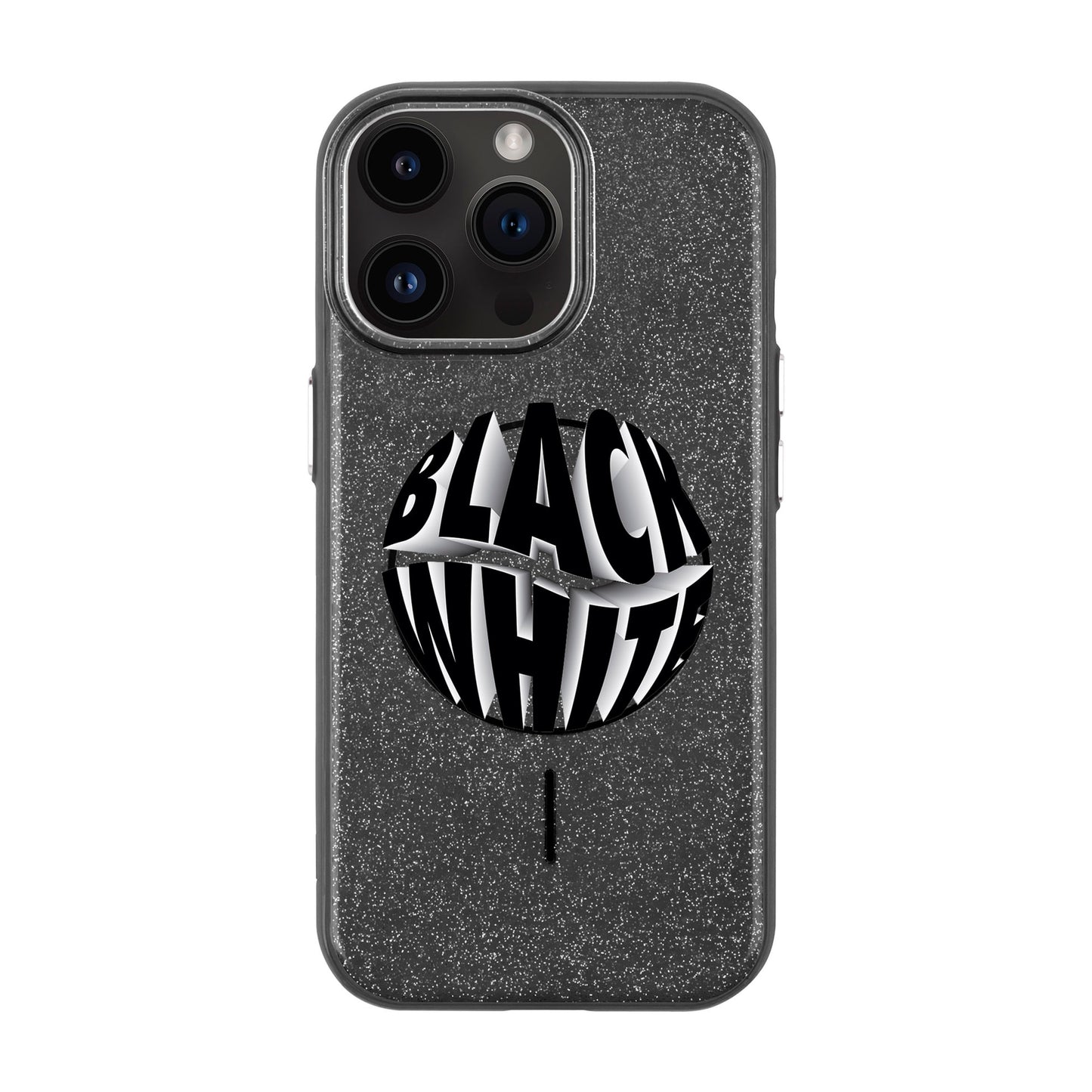 BLACK WHITE-iPhone 14 Pro Max Radiant Kılıf MagSafe Özellikli