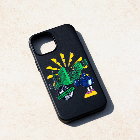 HELP ME OUT-iPhone 14 Leather Kılıf