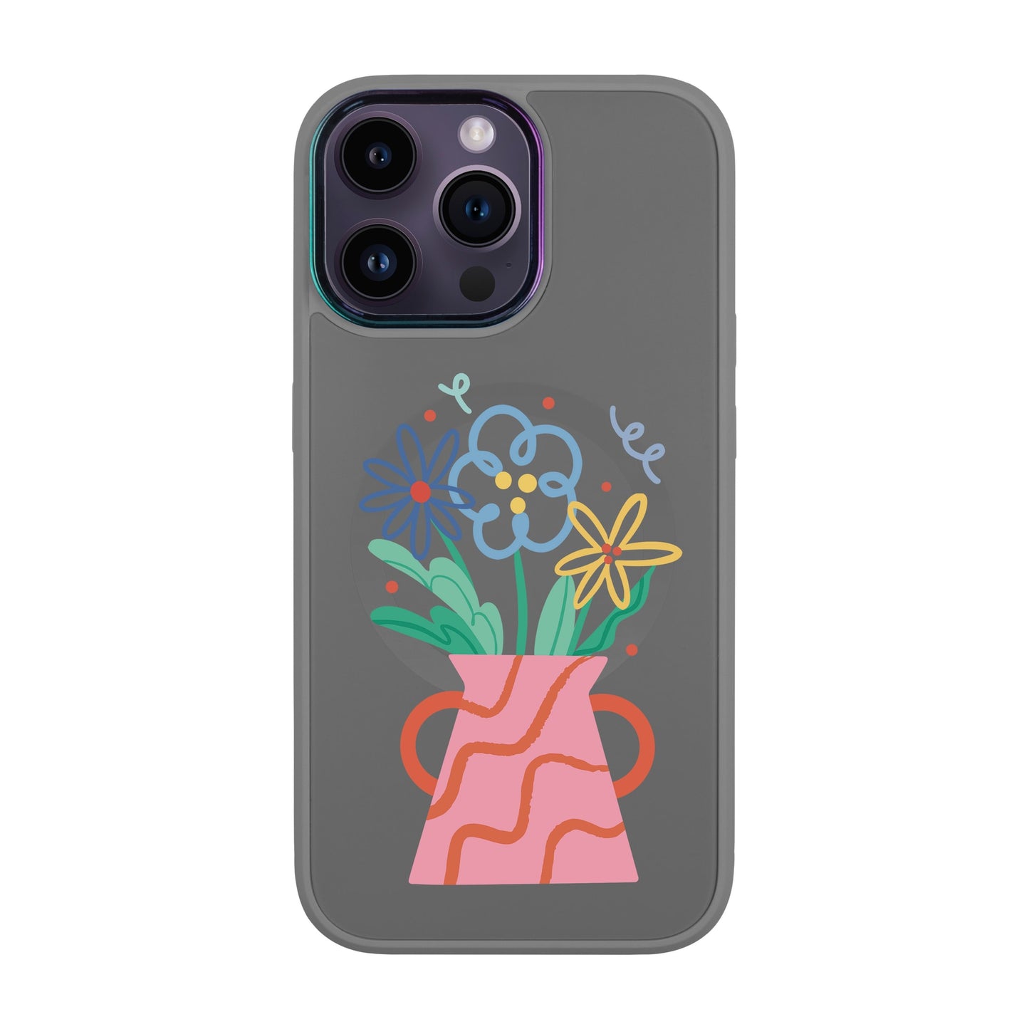 PINK VASE-iPhone 14 Pro Max Vigor Kılıf MagSafe Özellikli