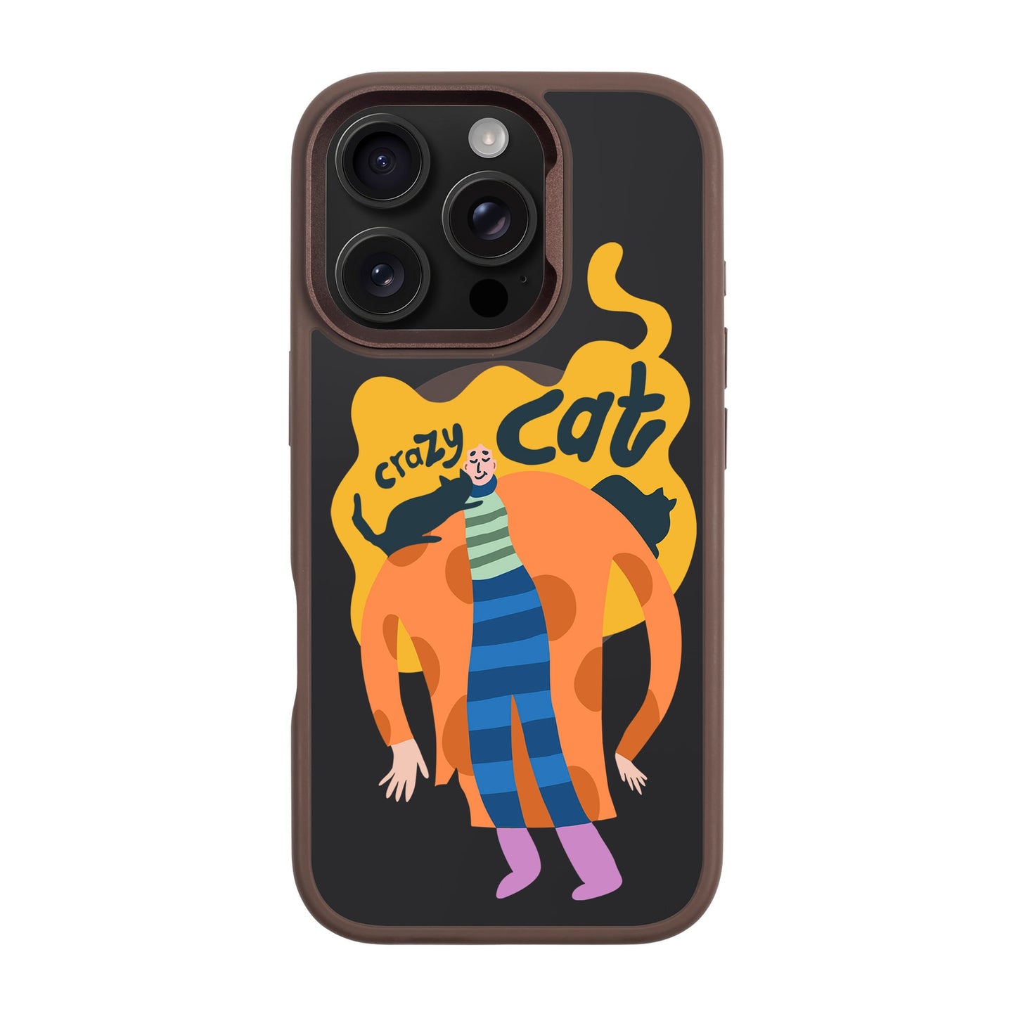 CRAZY CAT-iPhone 16 Pro Rise Kılıf MagSafe Özellikli