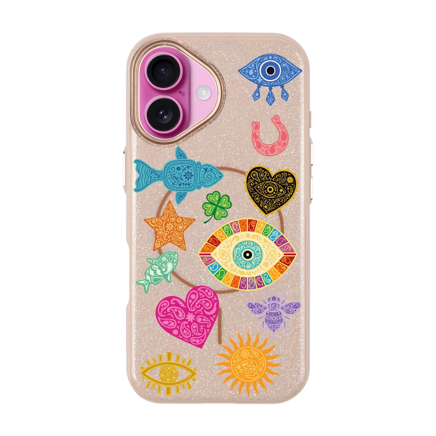 CHARMS BY BERRİN ÖZKAN-iPhone 16 Plus Radiant Kılıf MagSafe Özellikli