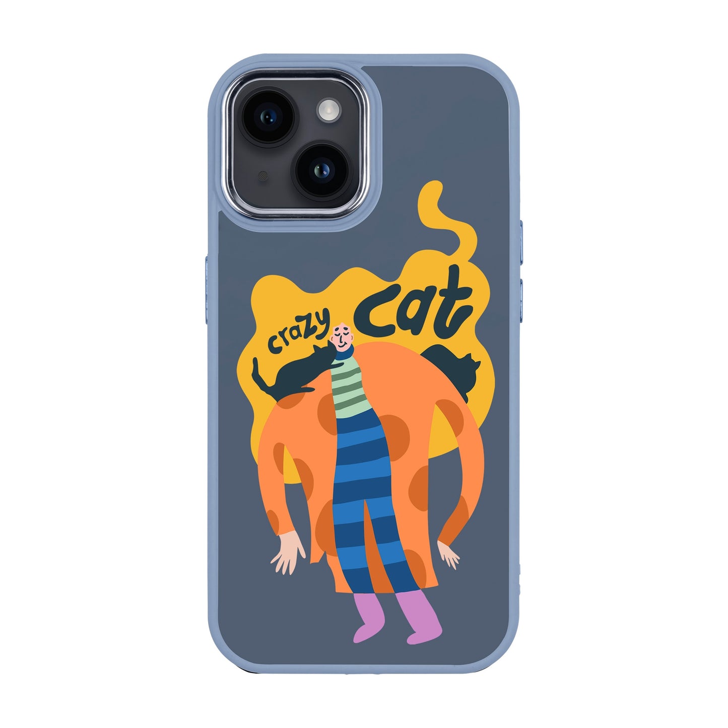 CRAZY CAT-iPhone 14 Plus Proof Kılıf