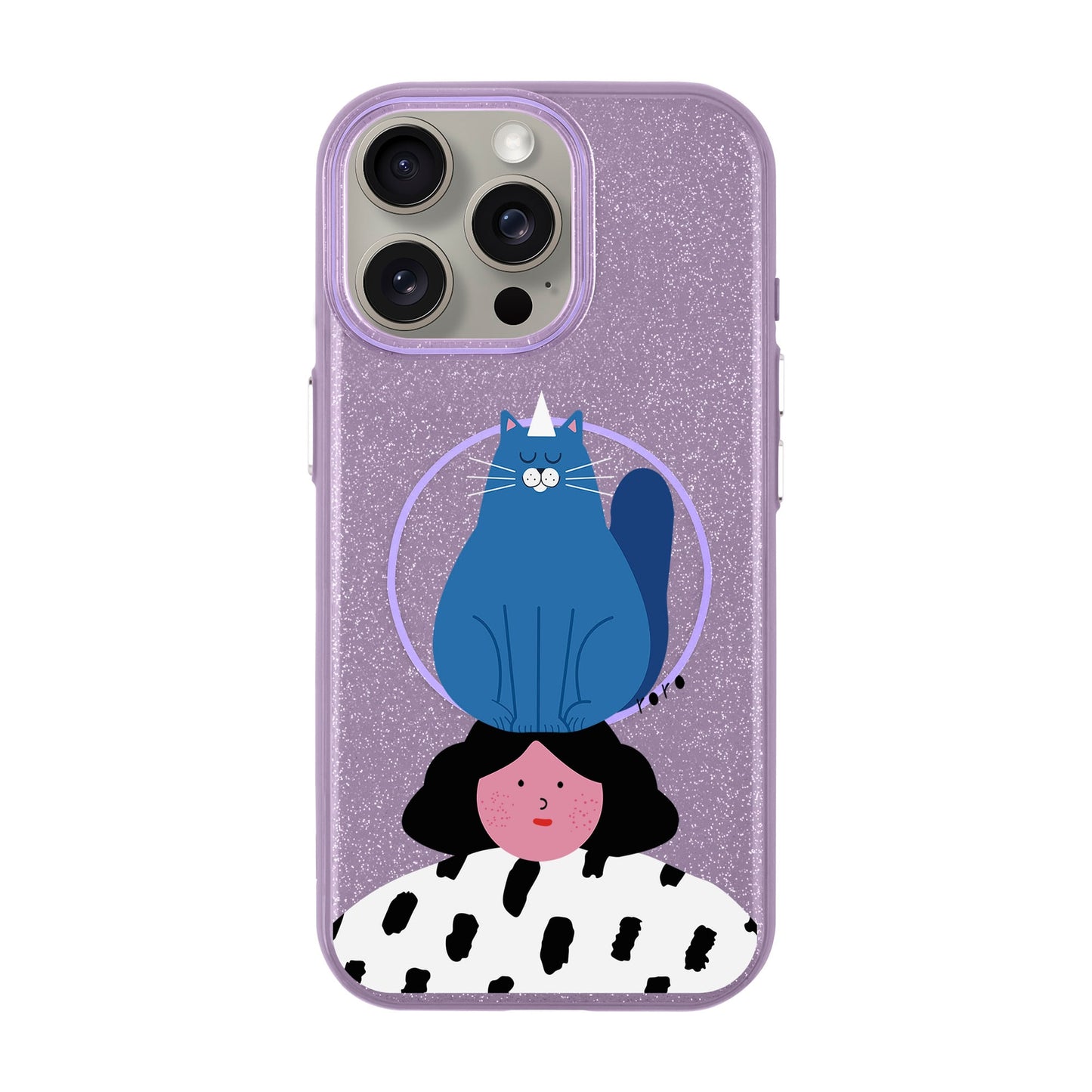 NAUGHTY CAT-iPhone 15 Pro Max Radiant Kılıf MagSafe Özellikli