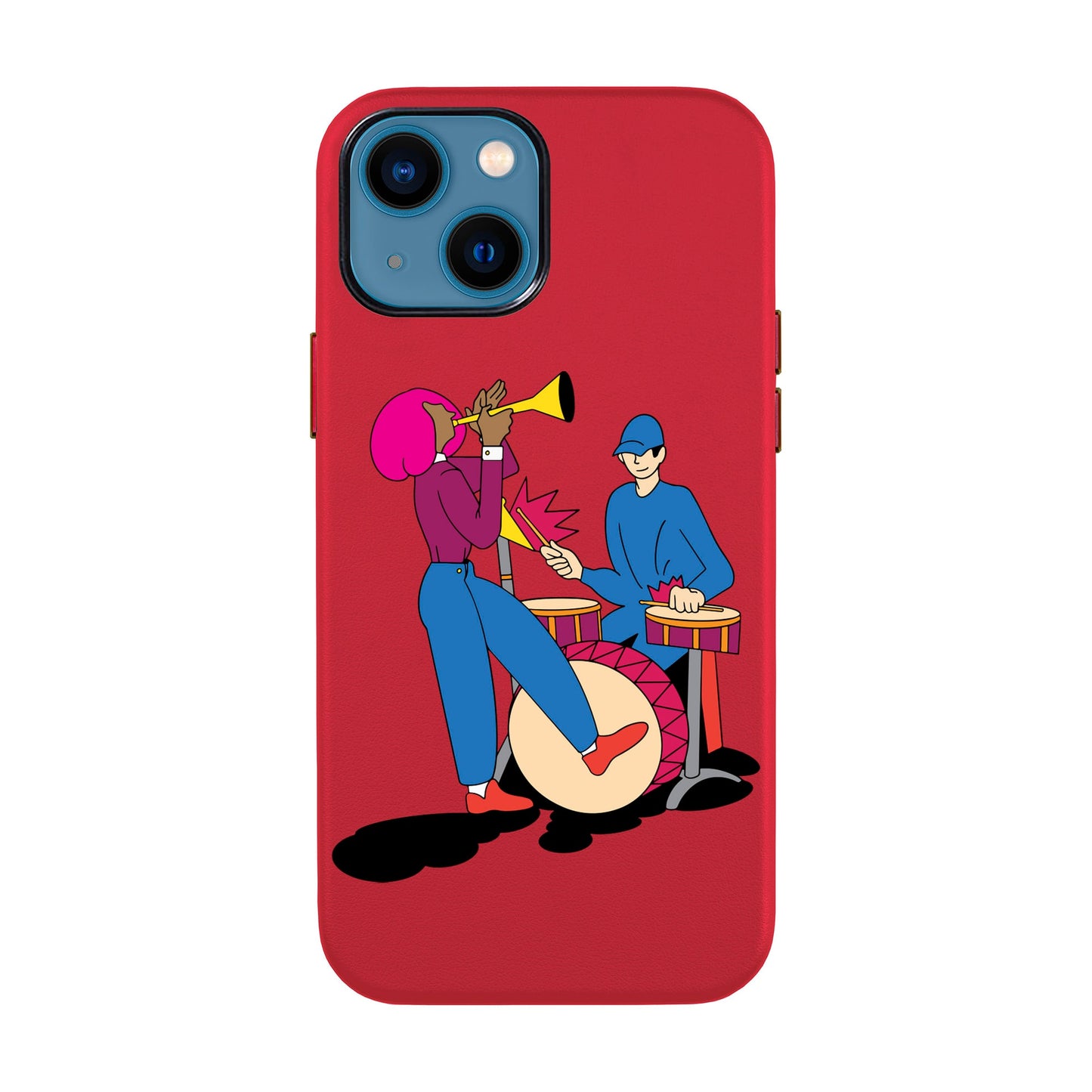JAM-iPhone 14 Leather Kılıf