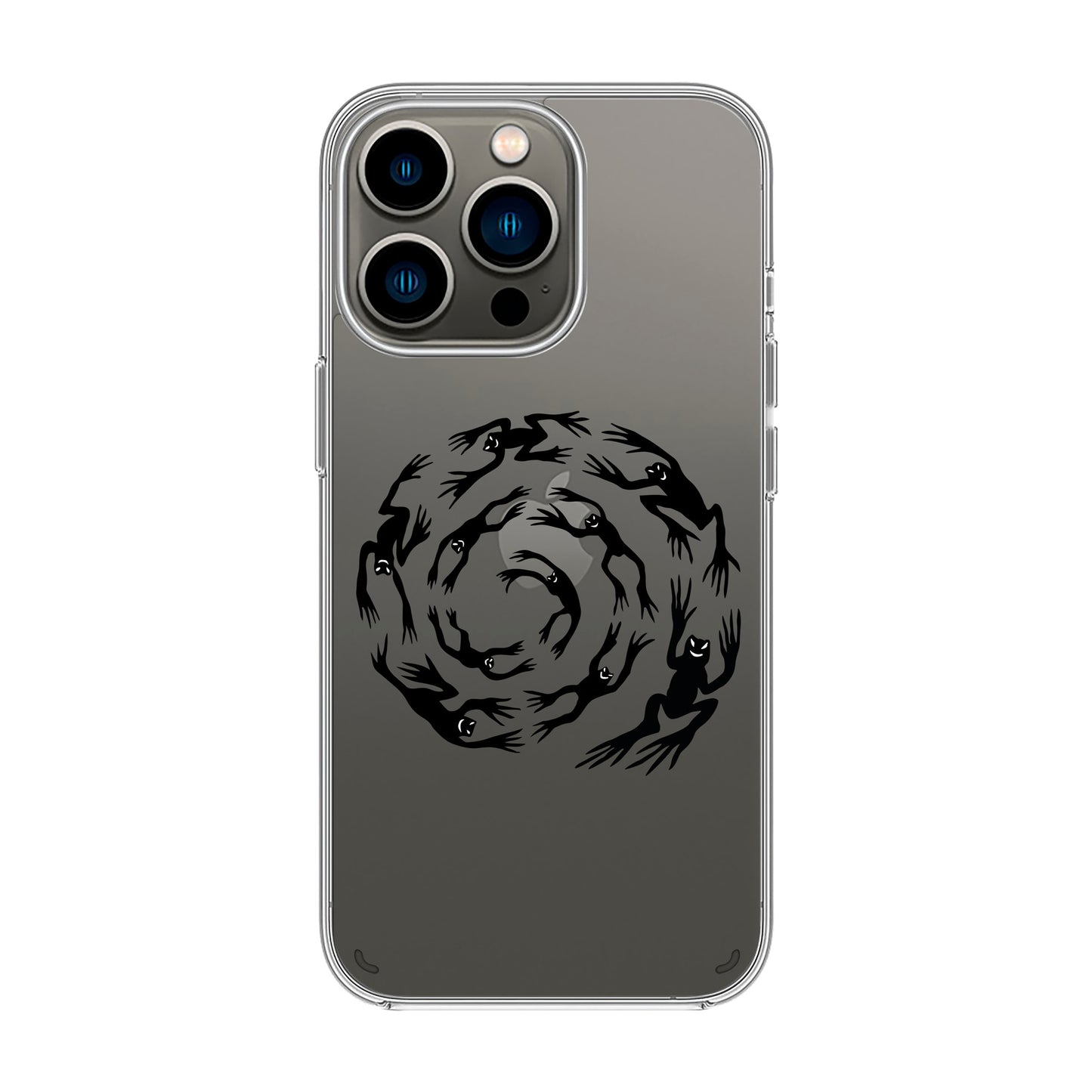 SWIRLING FROGS-iPhone 12 Pro Max Solid Kılıf