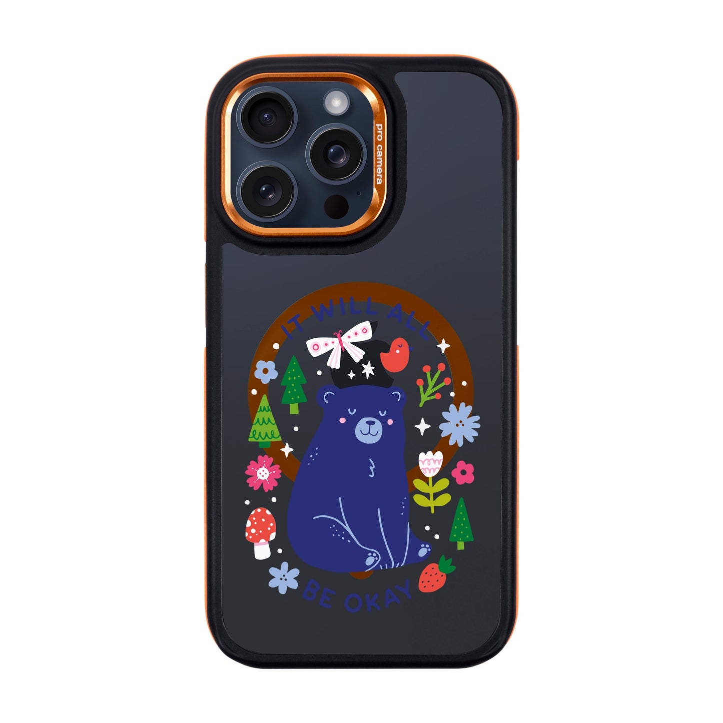 BE OKAY-iPhone 15 Pro Max Dark Kılıf MagSafe Özellikli