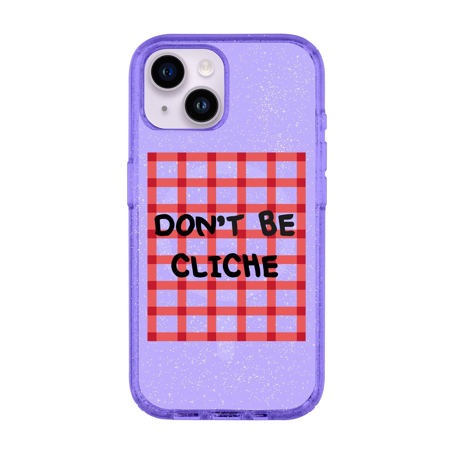 DON'T BE CLICHE-iPhone 14 Shiny Kılıf MagSafe Özellikli