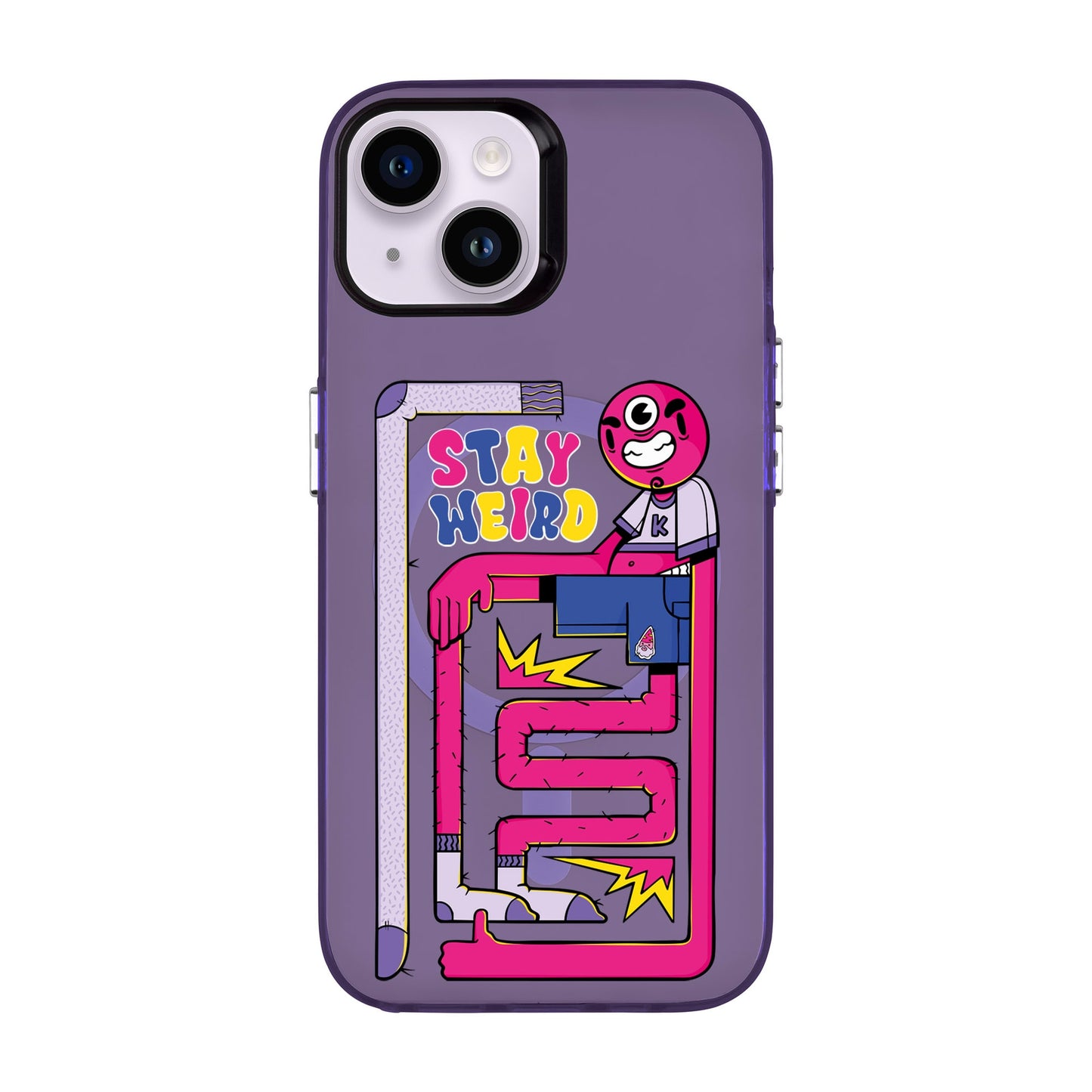 OG TOOTHY-iPhone 14 Hold Kılıf MagSafe Özellikli