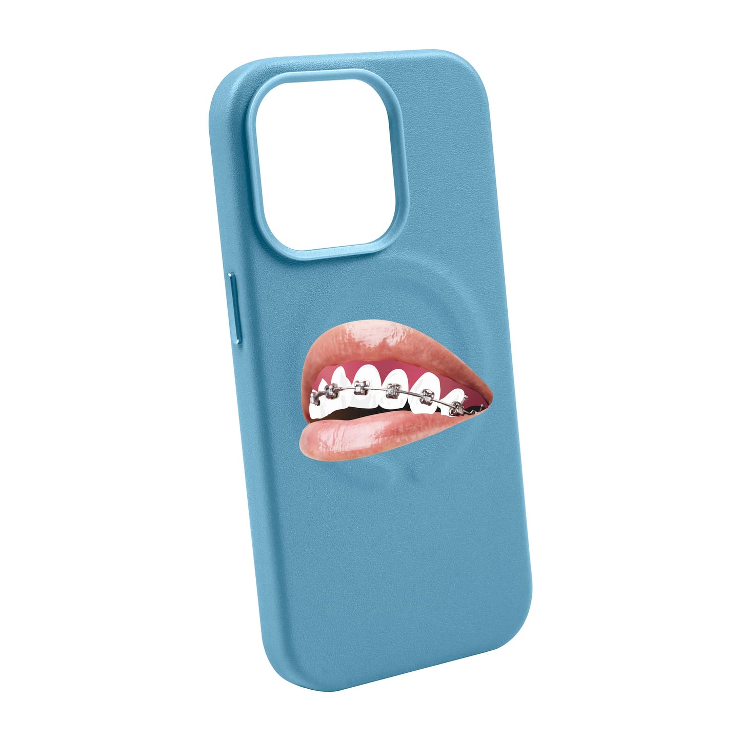 ORTHODONTIST-iPhone 14 Pro Max Leather Kılıf MagSafe Özellikli