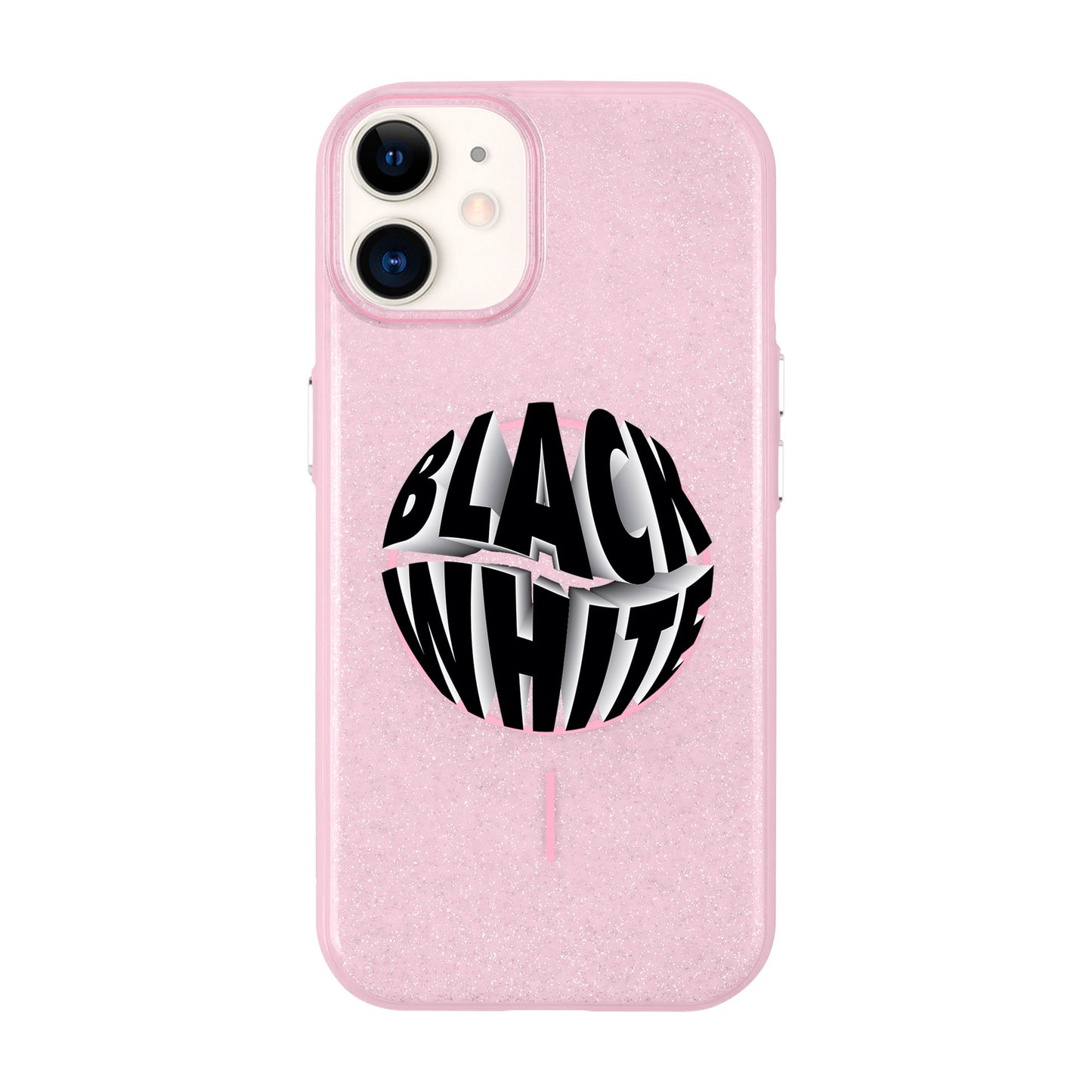 BLACK WHITE-iPhone 11 Radiant Kılıf MagSafe Özellikli