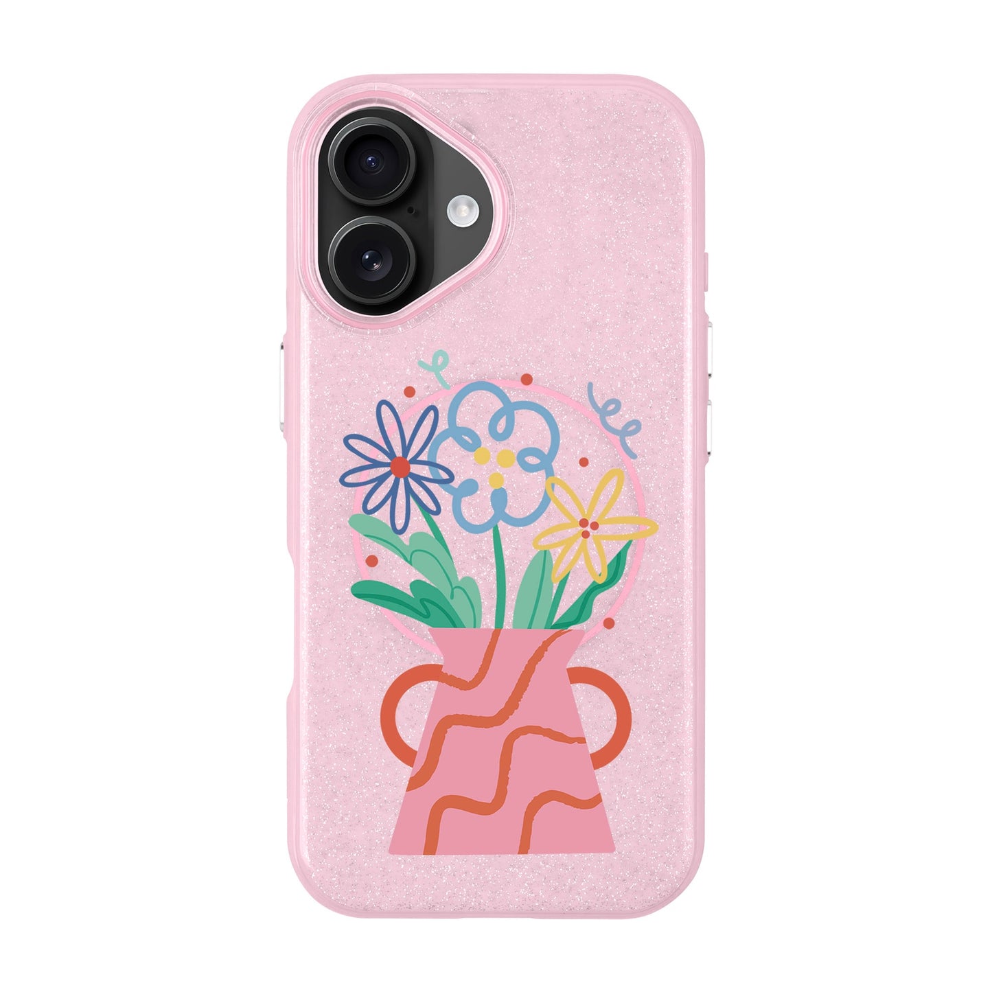 PINK VASE-iPhone 16 Radiant Kılıf MagSafe Özellikli