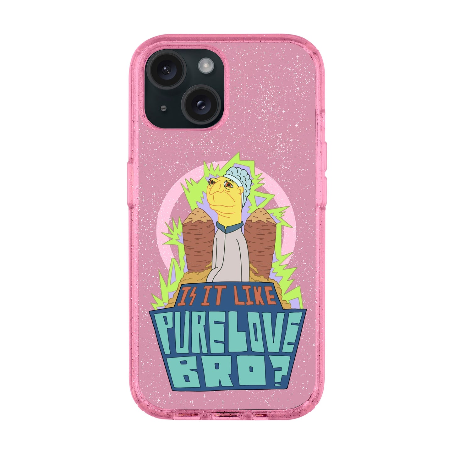 PURE LOVE-iPhone 15 Plus Shiny Kılıf MagSafe Özellikli